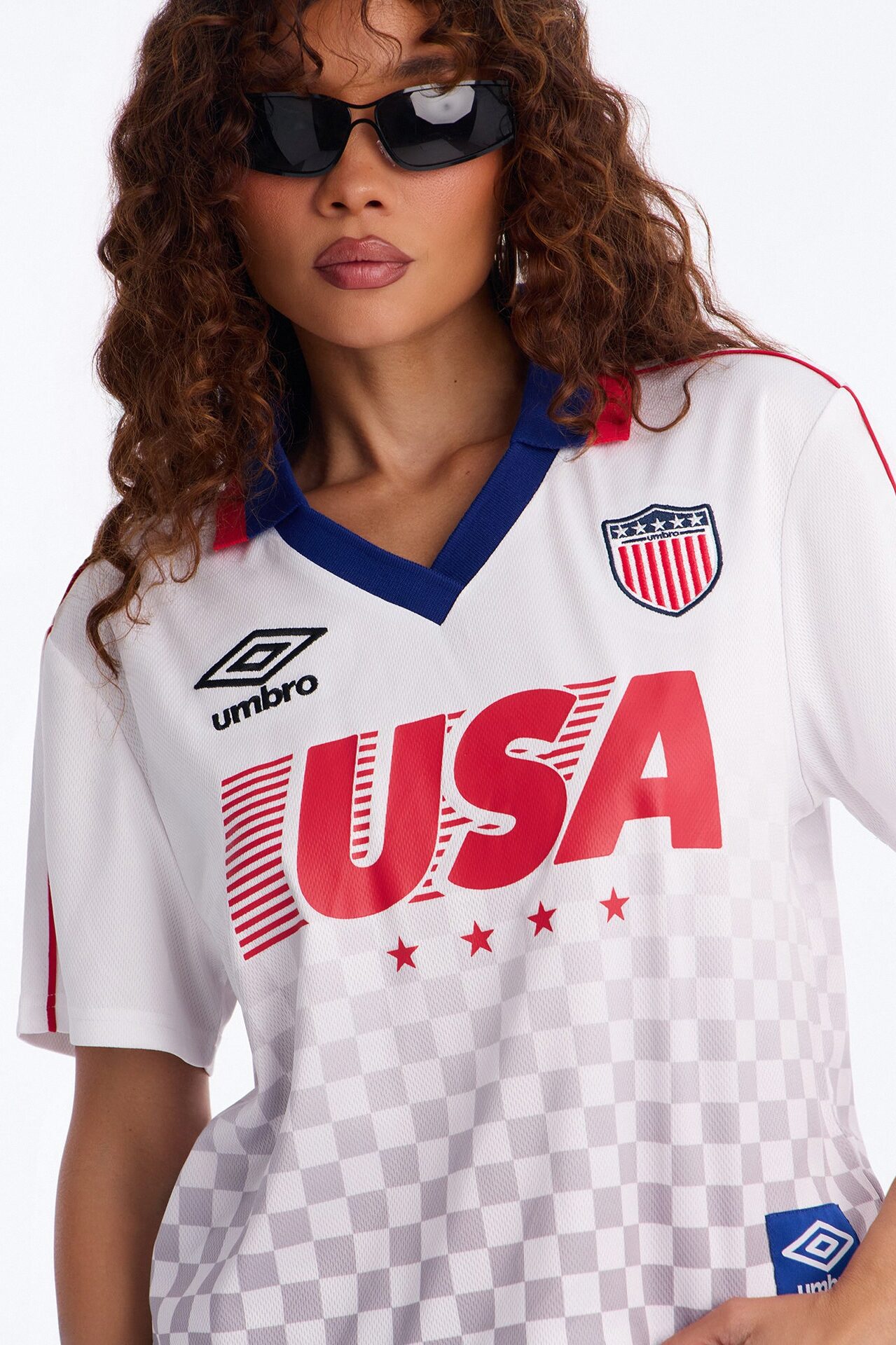 Umbro USA Athletic Jersey - White