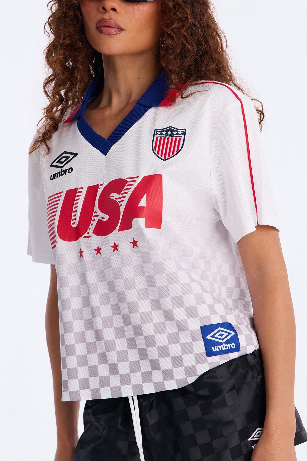 Umbro USA Athletic Jersey - White