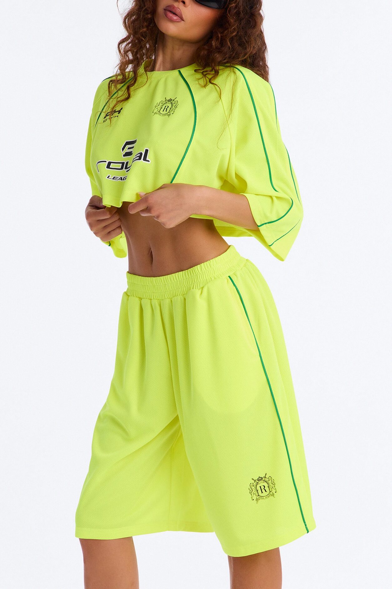 Royal League Jort Set - Lime