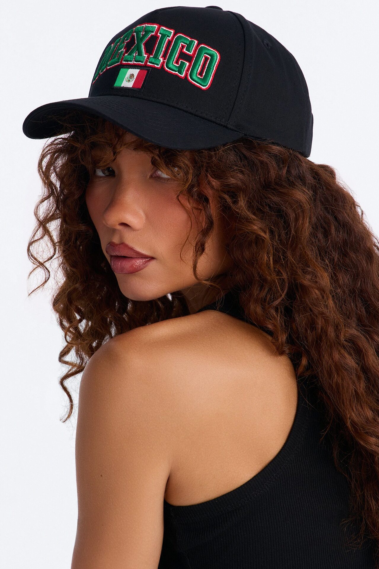 Mexico Love Baseball Hat - Black/combo