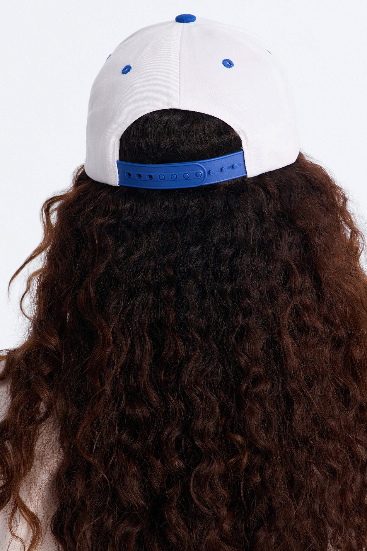 France Love Baseball Hat - White/Blue