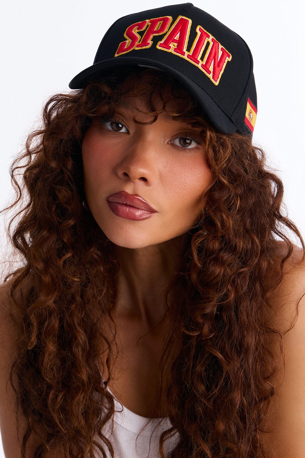 Spain Love Baseball Hat - Black/combo