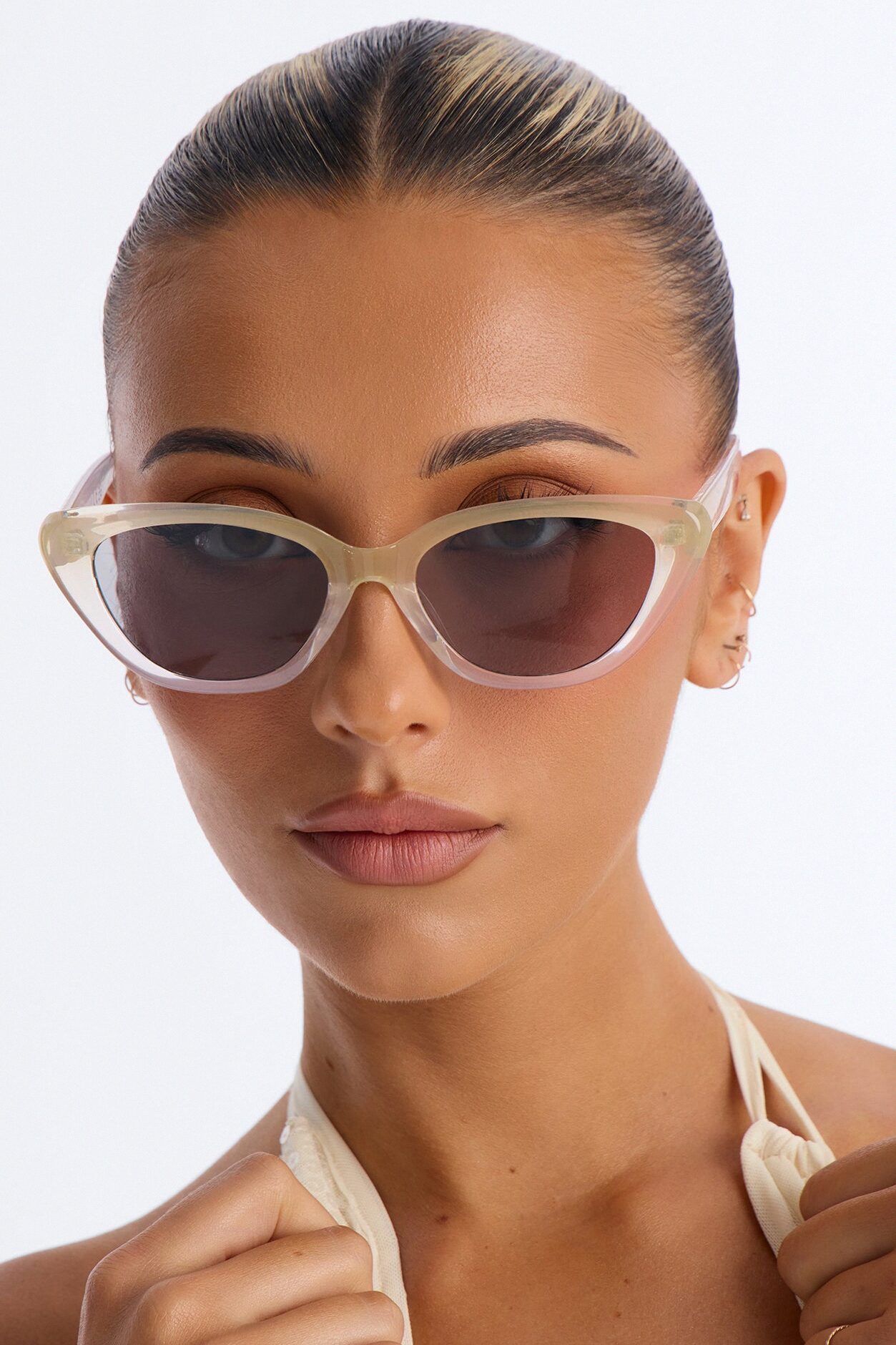 Up Town Gal Sunglasses - Yellow/combo