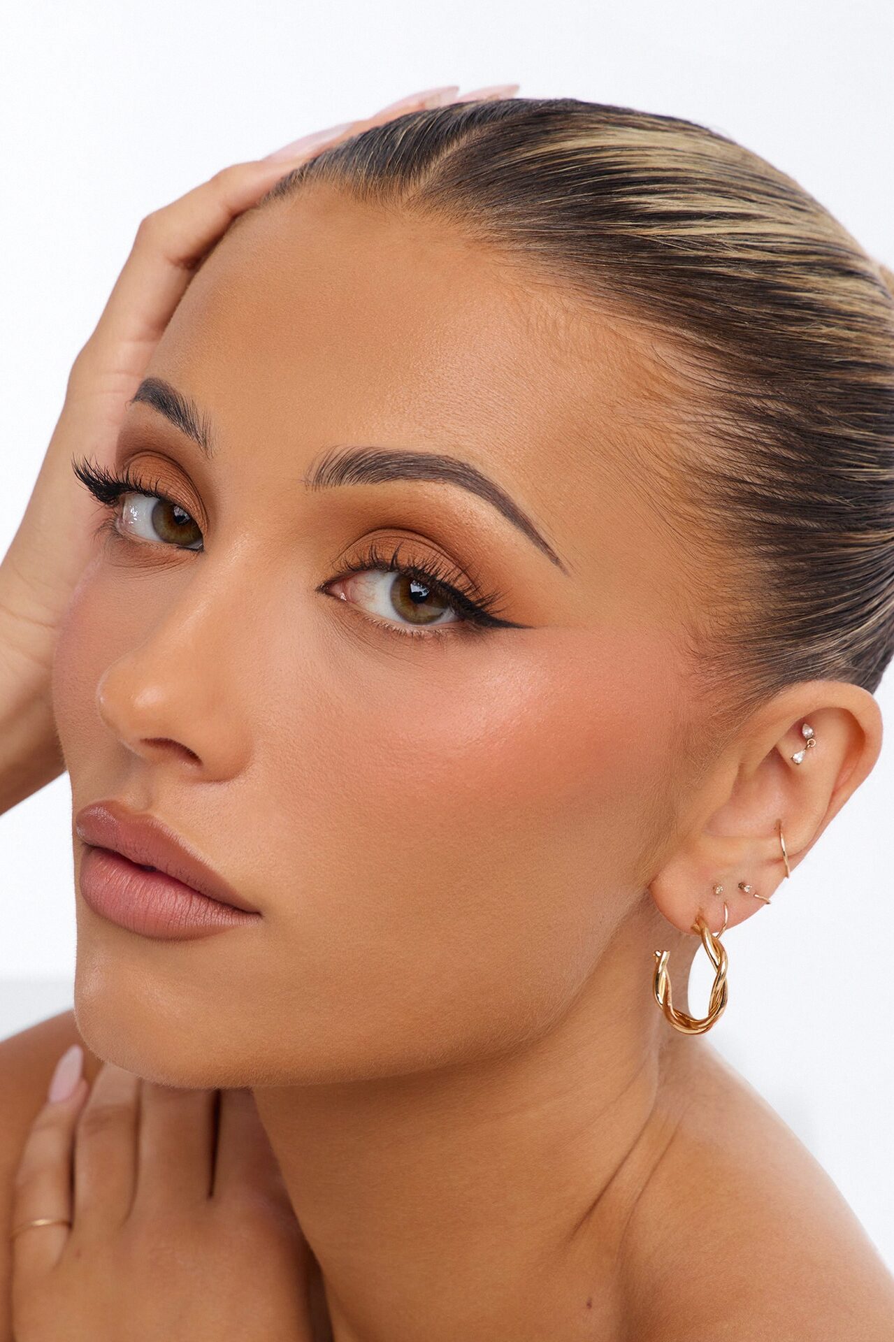 Take Me There 3 Pair Earring Set - Gold