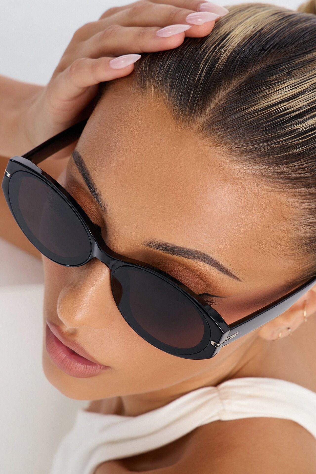 Just Walk Away Sunglasses - Black