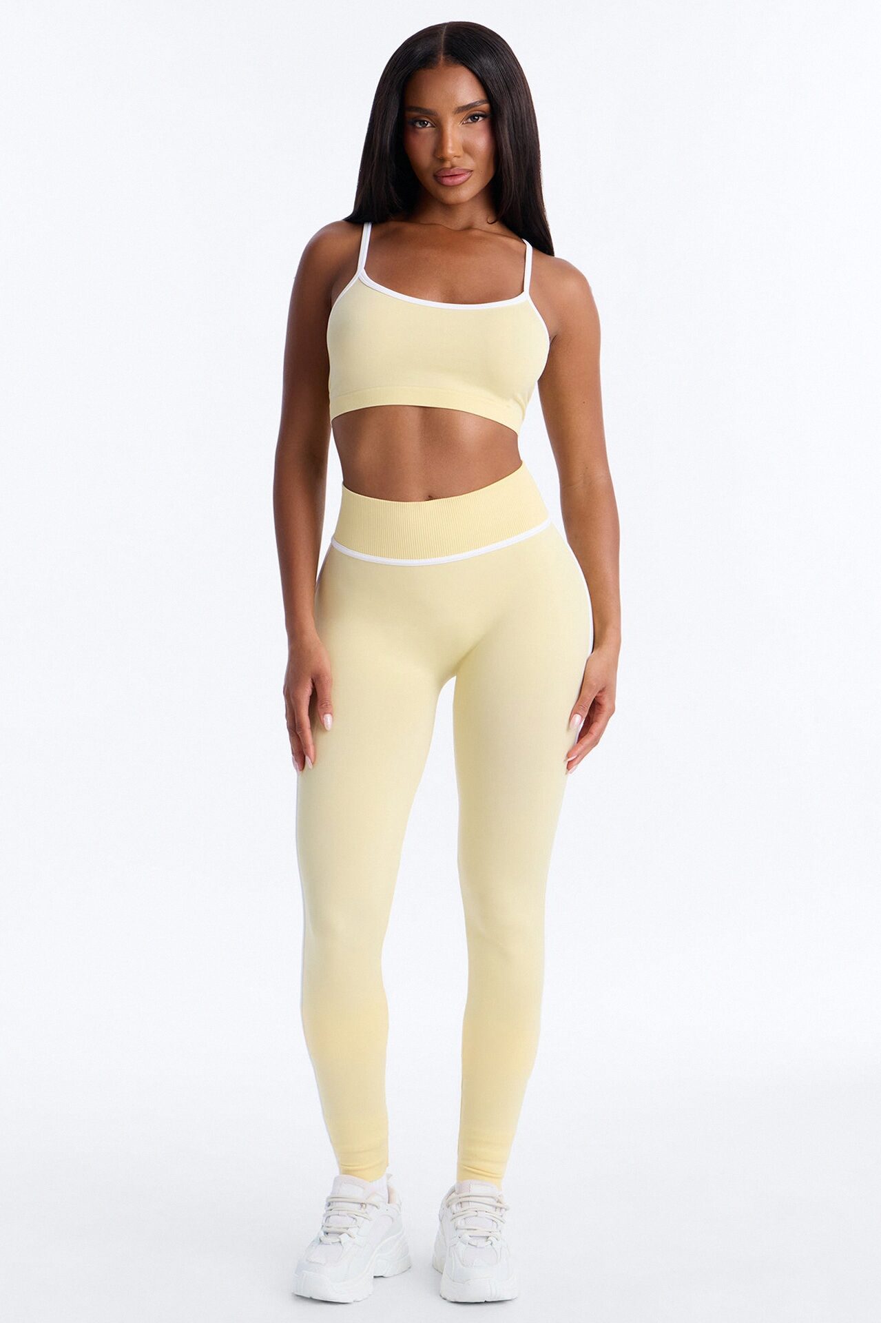 Alignment Seamless Legging Set - Butter Yellow