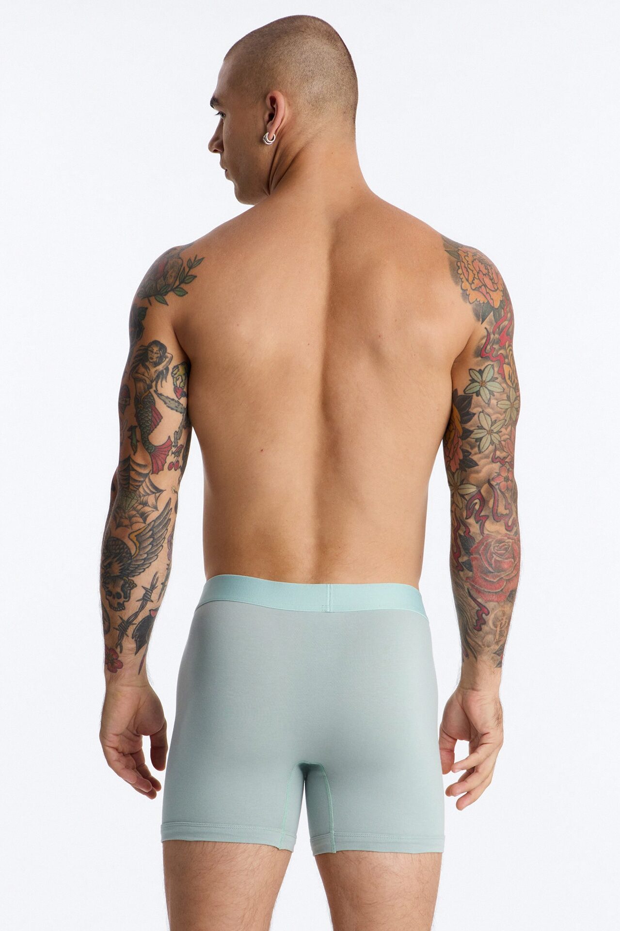 FN Boxer Slate Brief 3 Pack - Sage/combo