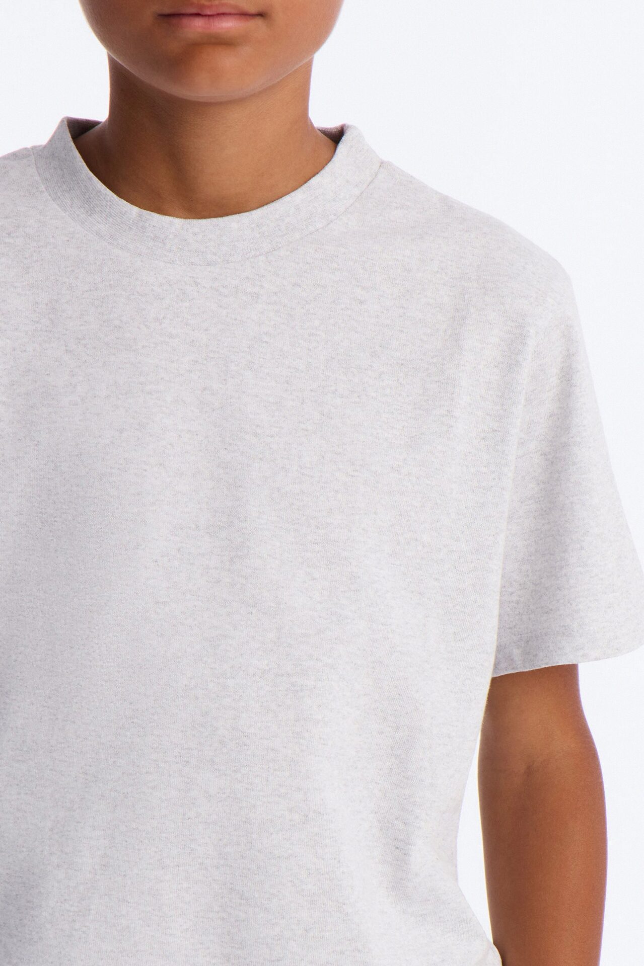 Mini Just The Right Time Short Sleeve Tee - Grey