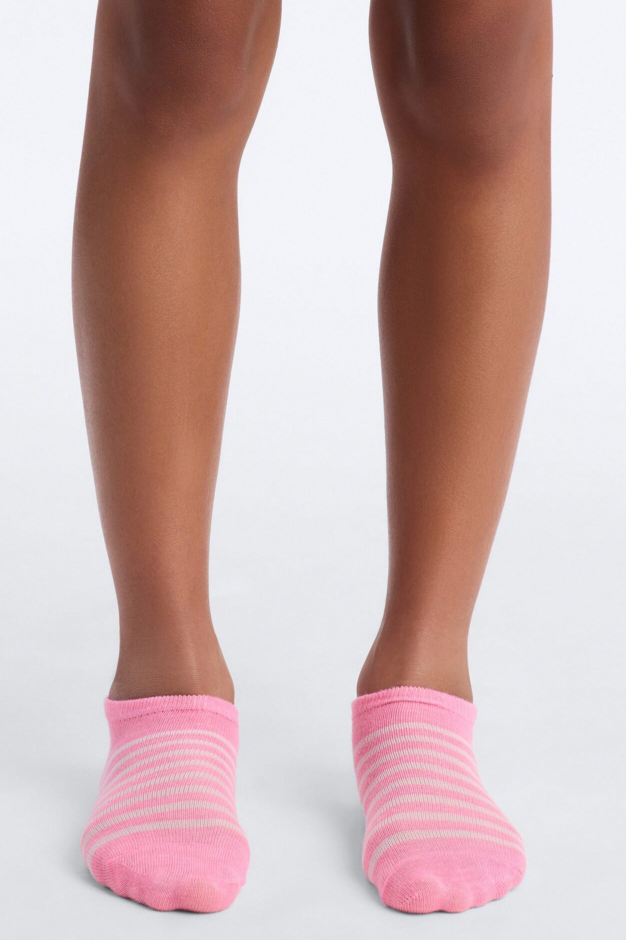 Mini Stitch and Friends No Show Socks 10 Pack - Blue/combo
