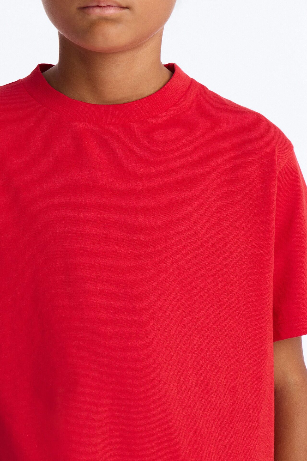 Mini Just The Right Time Short Sleeve Tee - Red