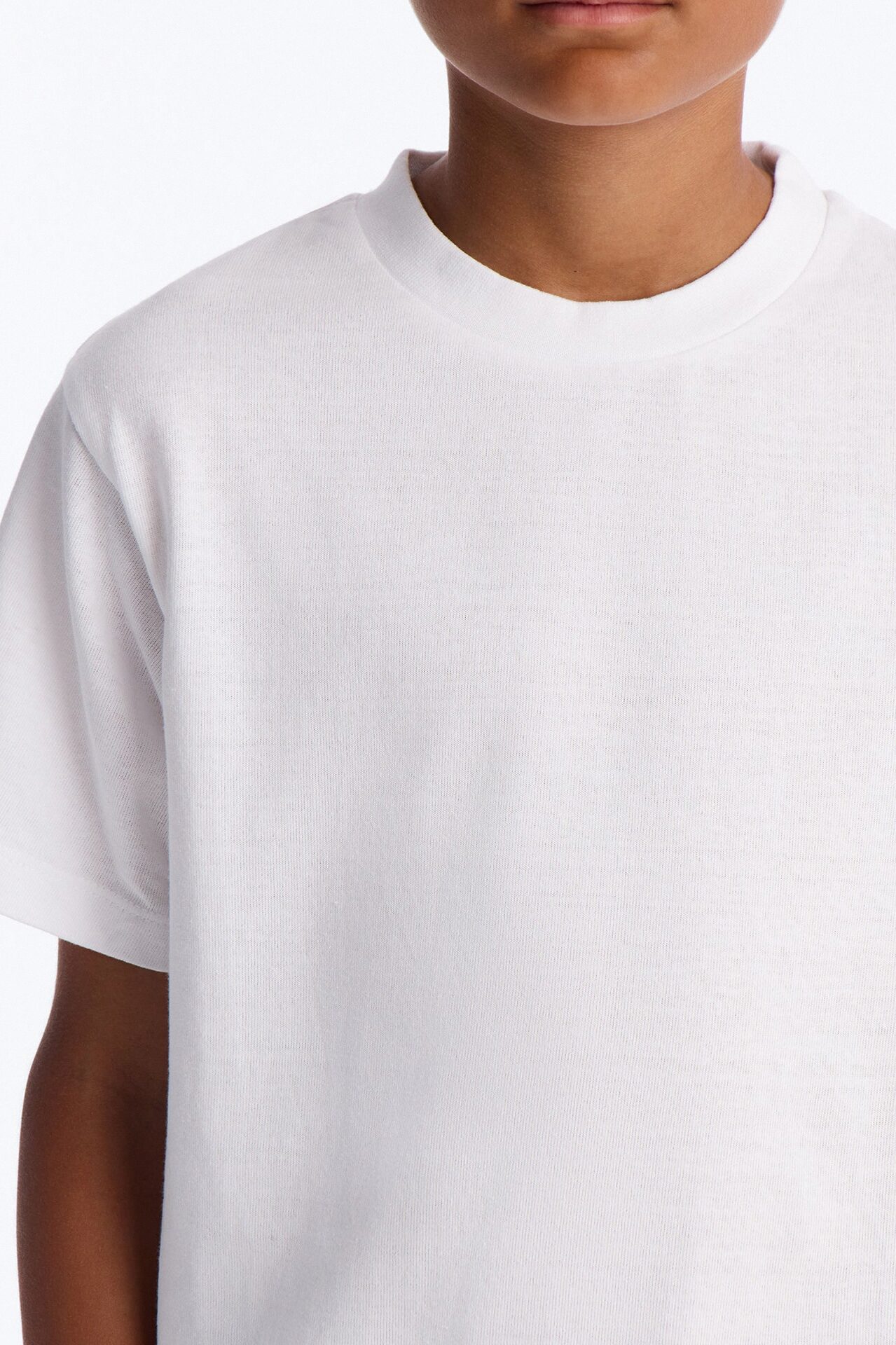 Mini Just The Right Time Short Sleeve Tee - White