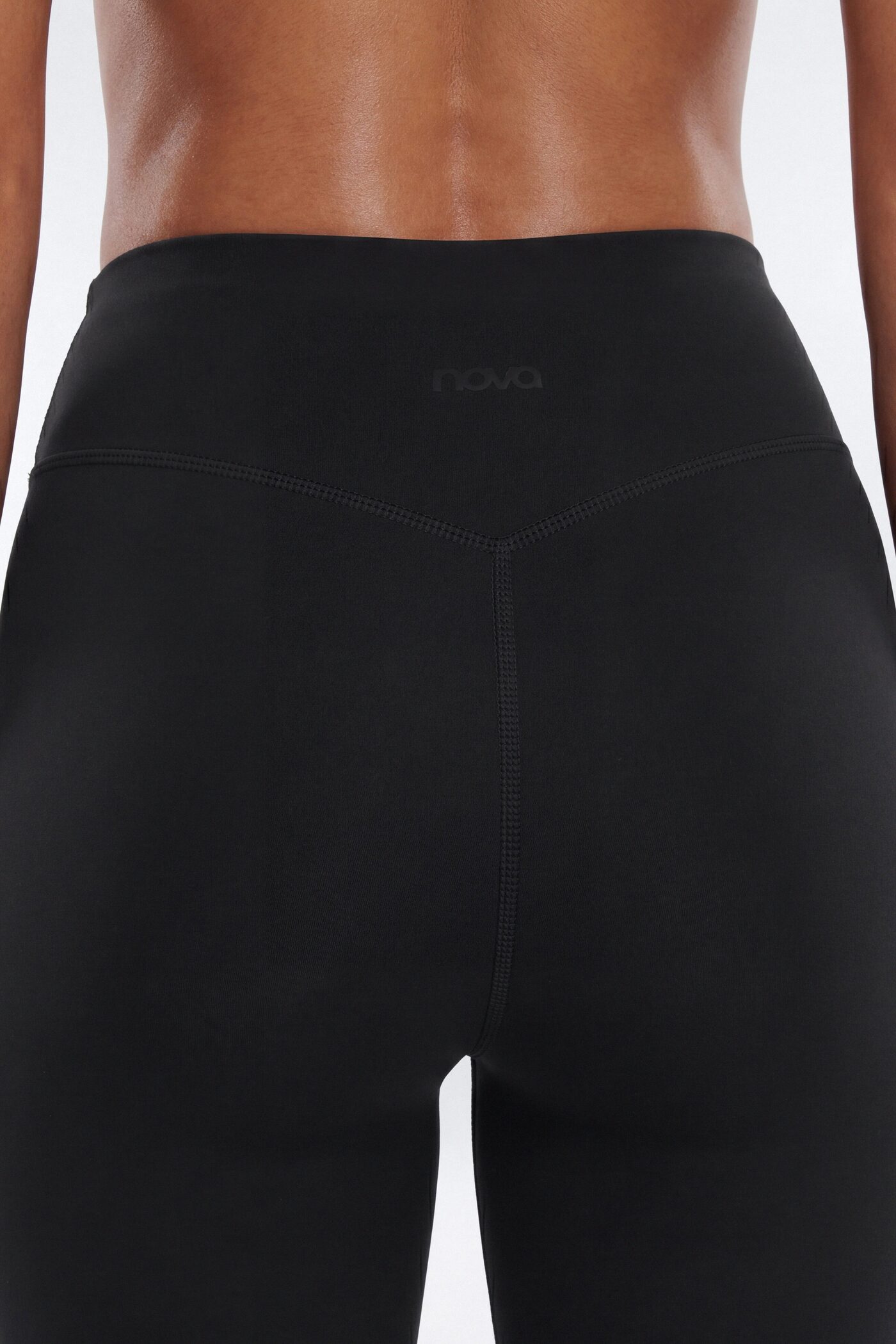 CloudForm™ 25″ Mid Rise Legging - Black