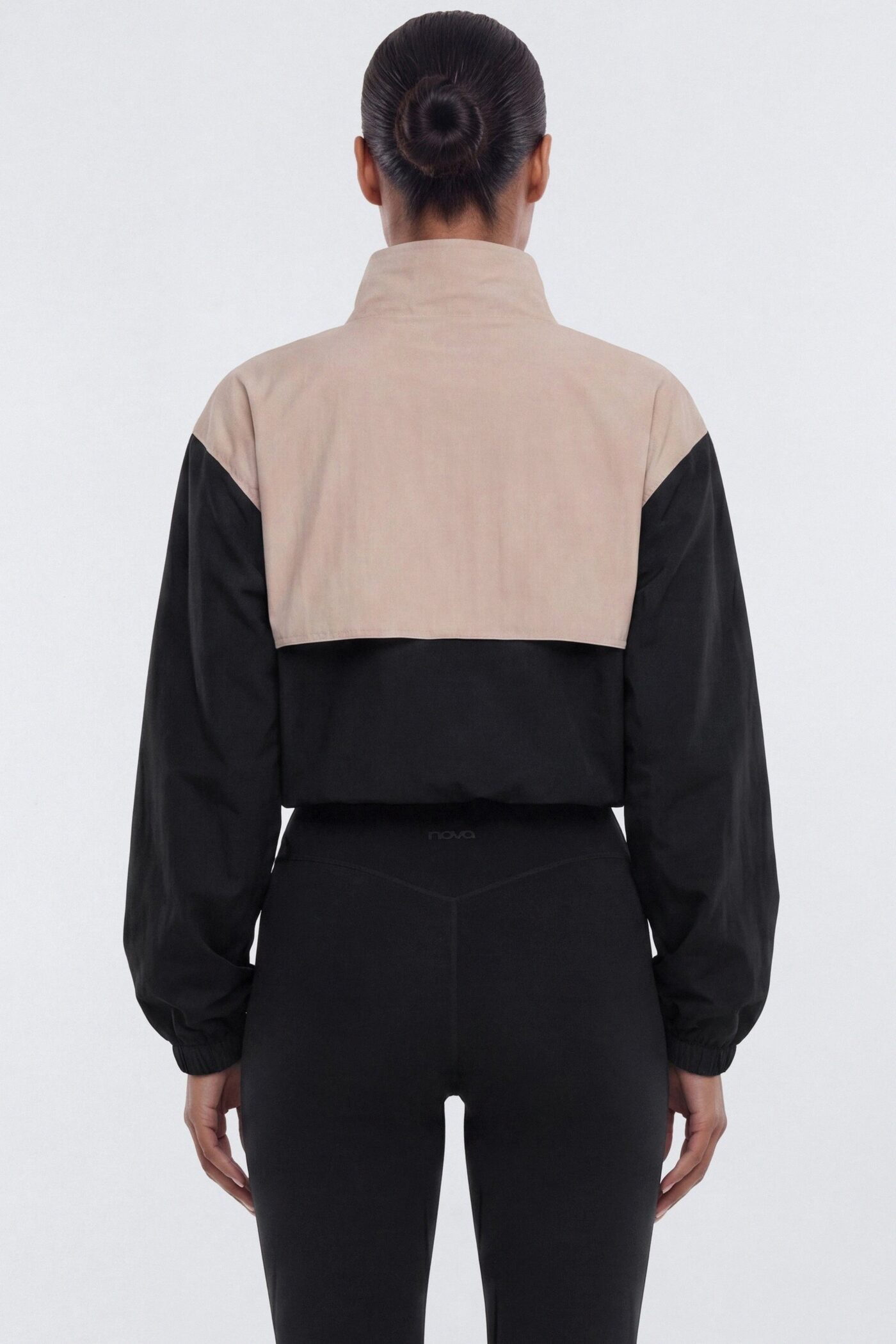 CoreNylon Colorblock Full Zip Jacket - Black/combo