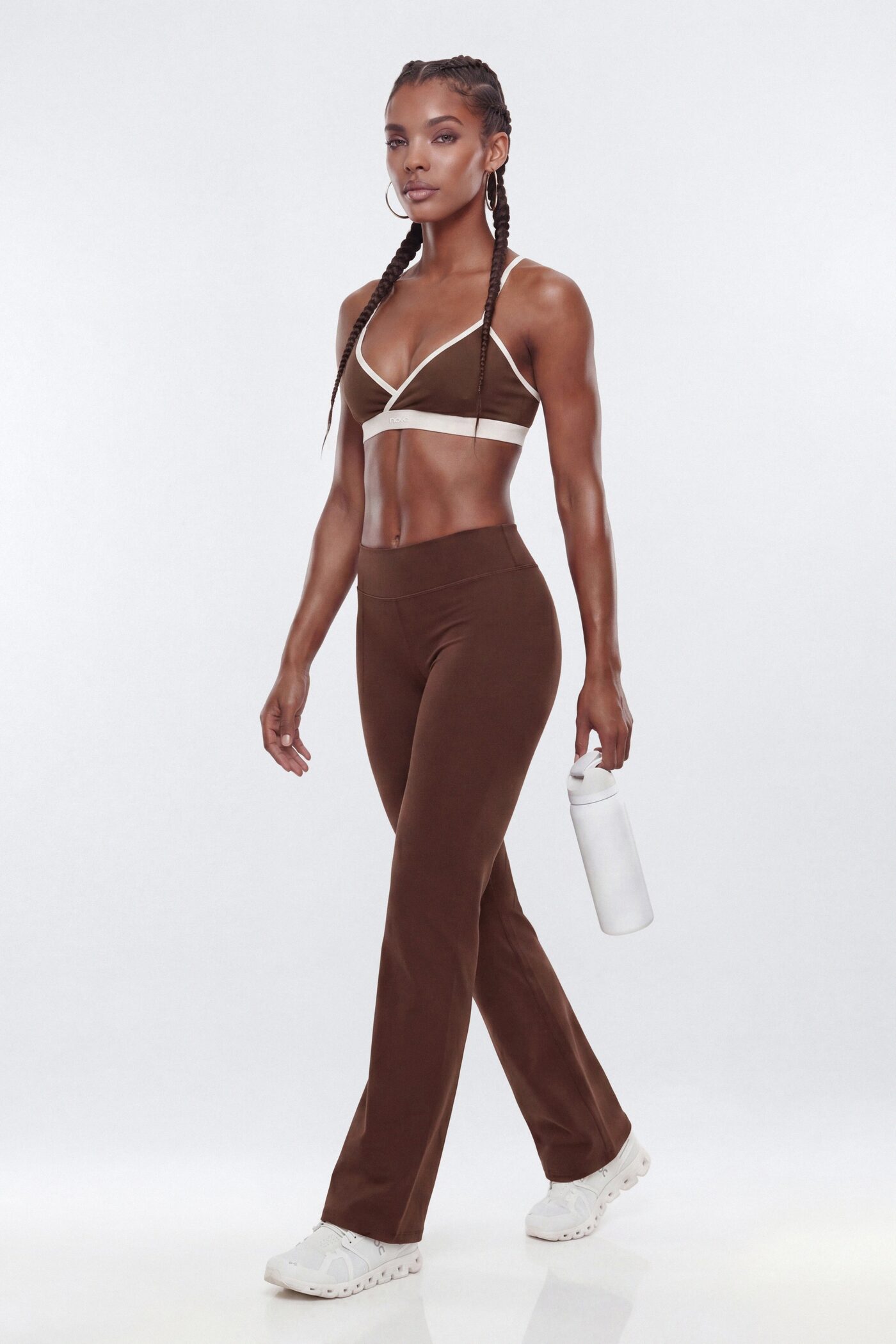 ProStretch™ 32″ Straight Leg Active Pants - Brown
