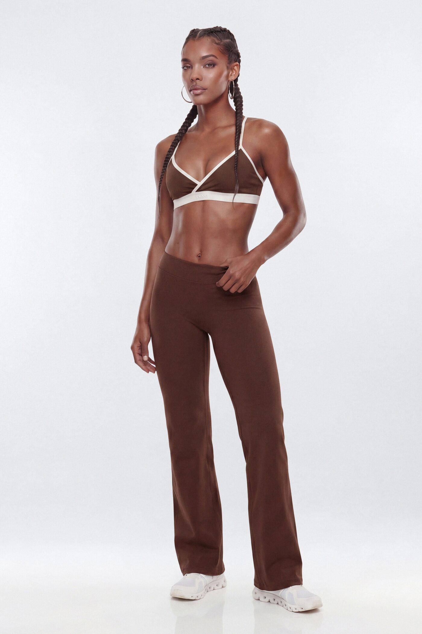 ProStretch™ 32″ Straight Leg Active Pants - Brown
