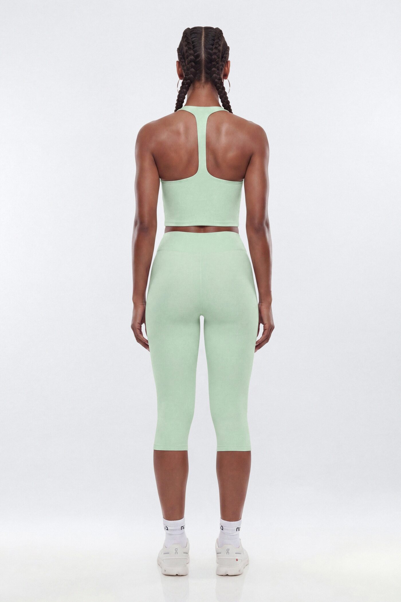 ButterSoft 15″ Low Rise Capri Legging - Cool Mint