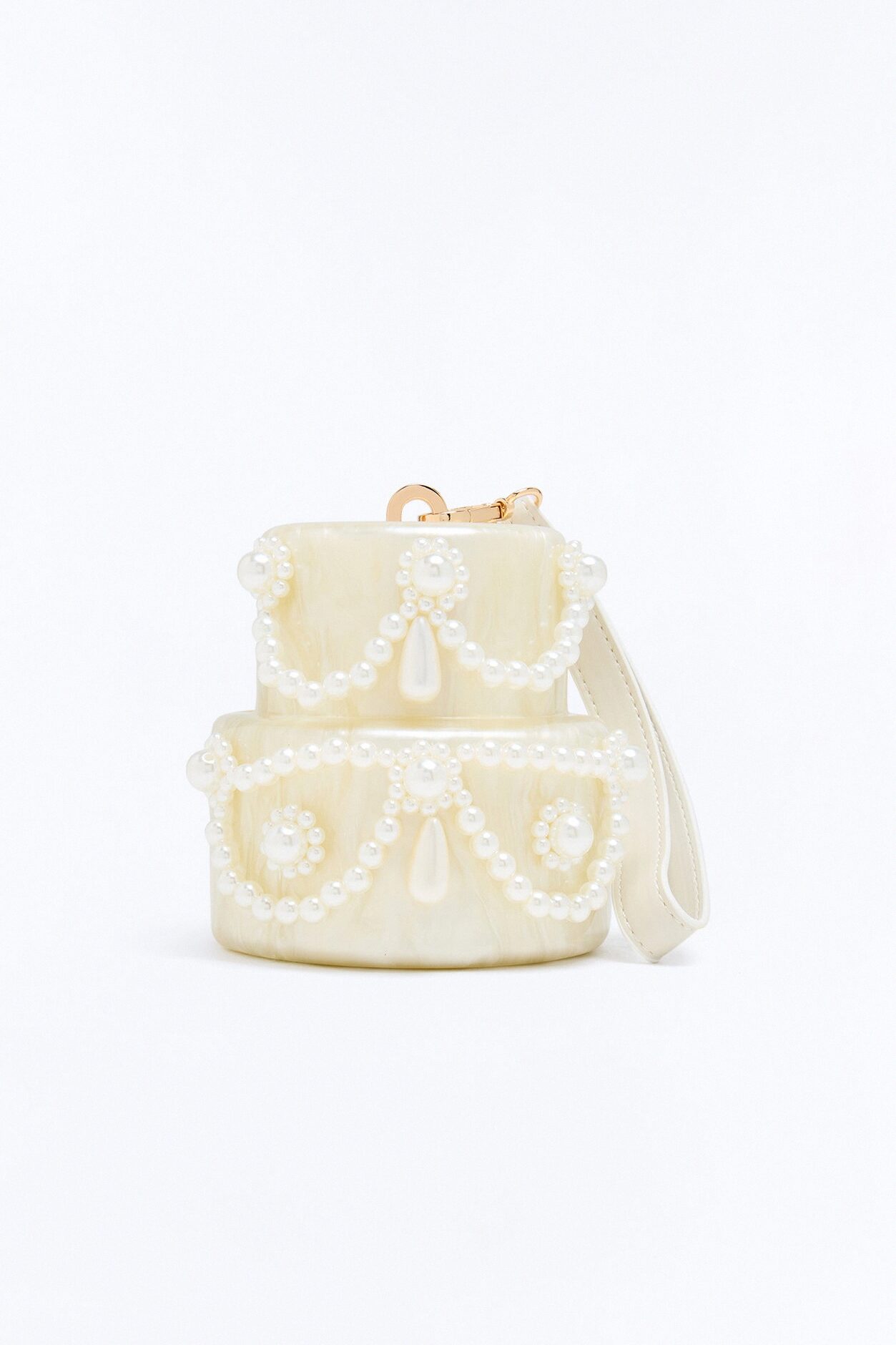 Sweet As A Cake Novelty Clutch - Ivory