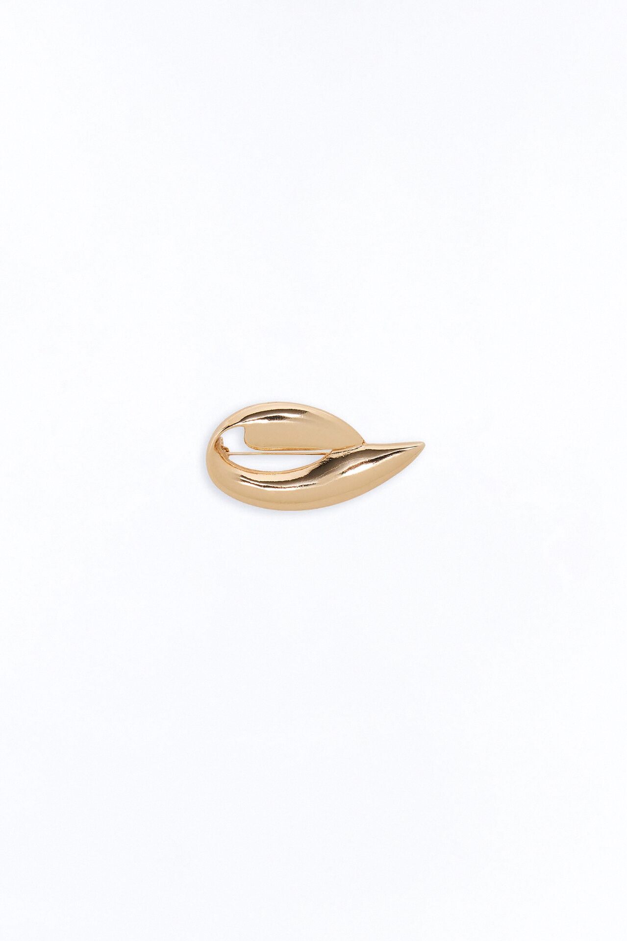 Serene Hardware Brooch - Gold