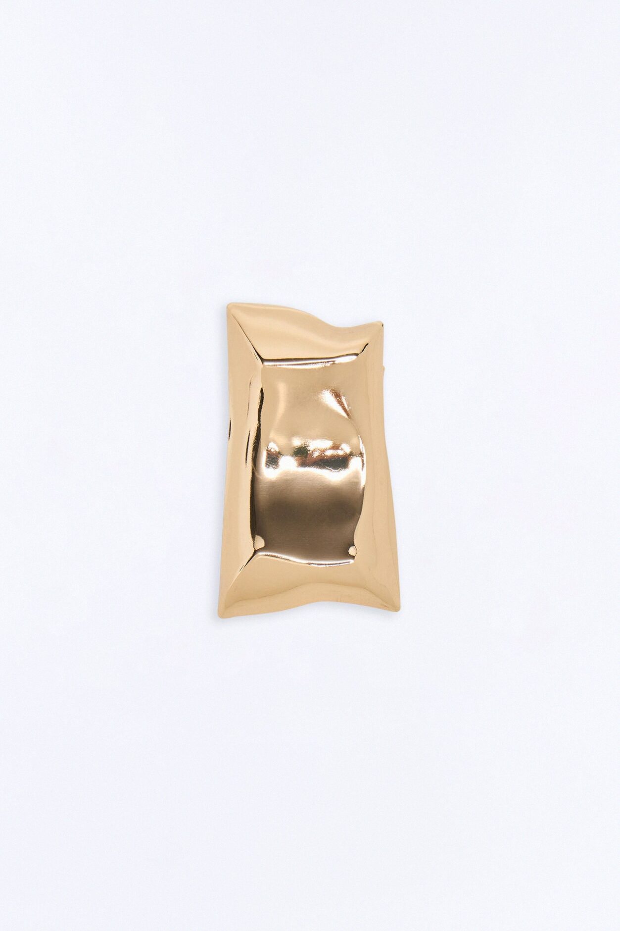 Yvette Hardware Brooch - Gold
