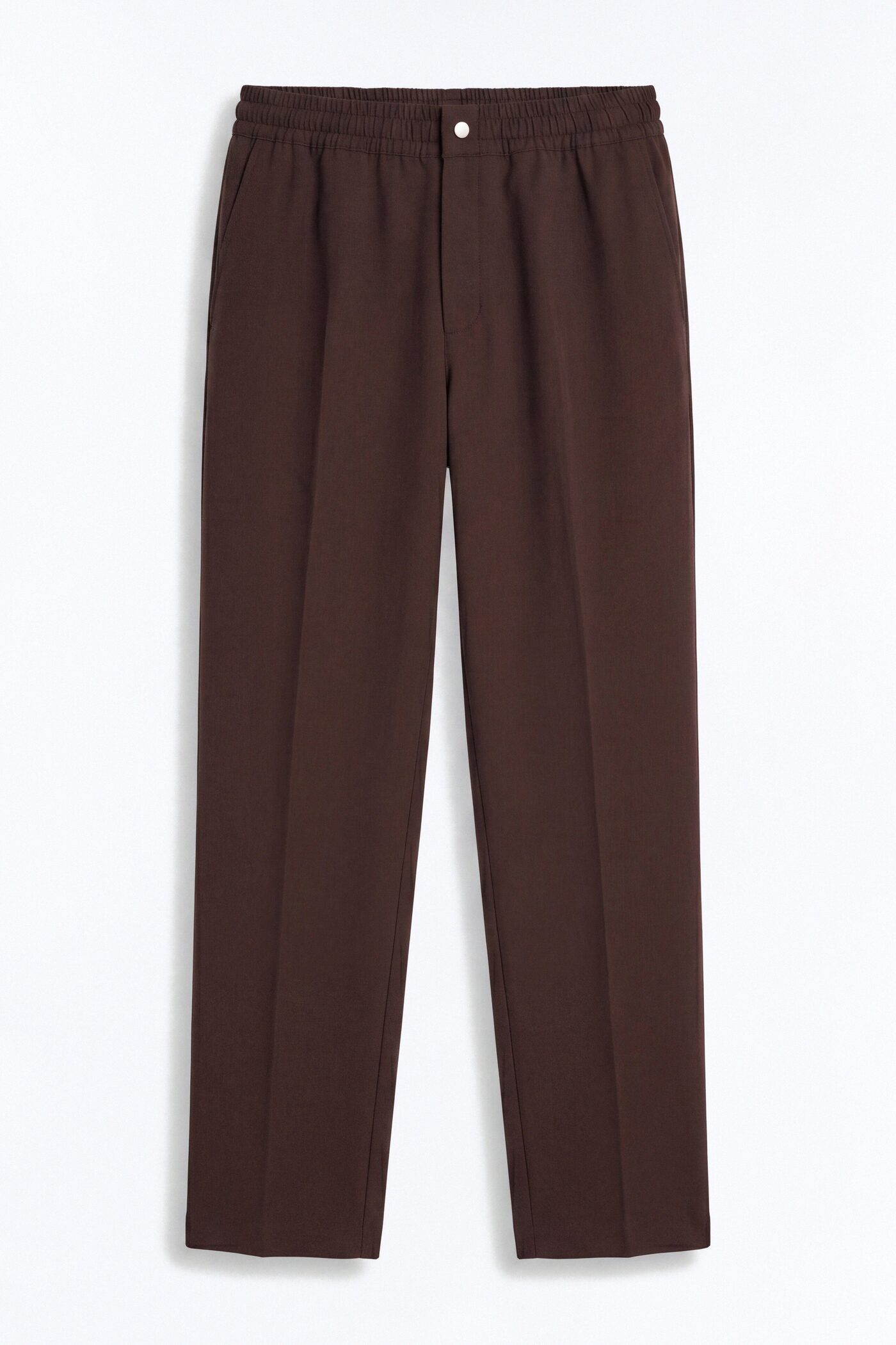 Modern Essential Relaxed Trouser - Chocolate