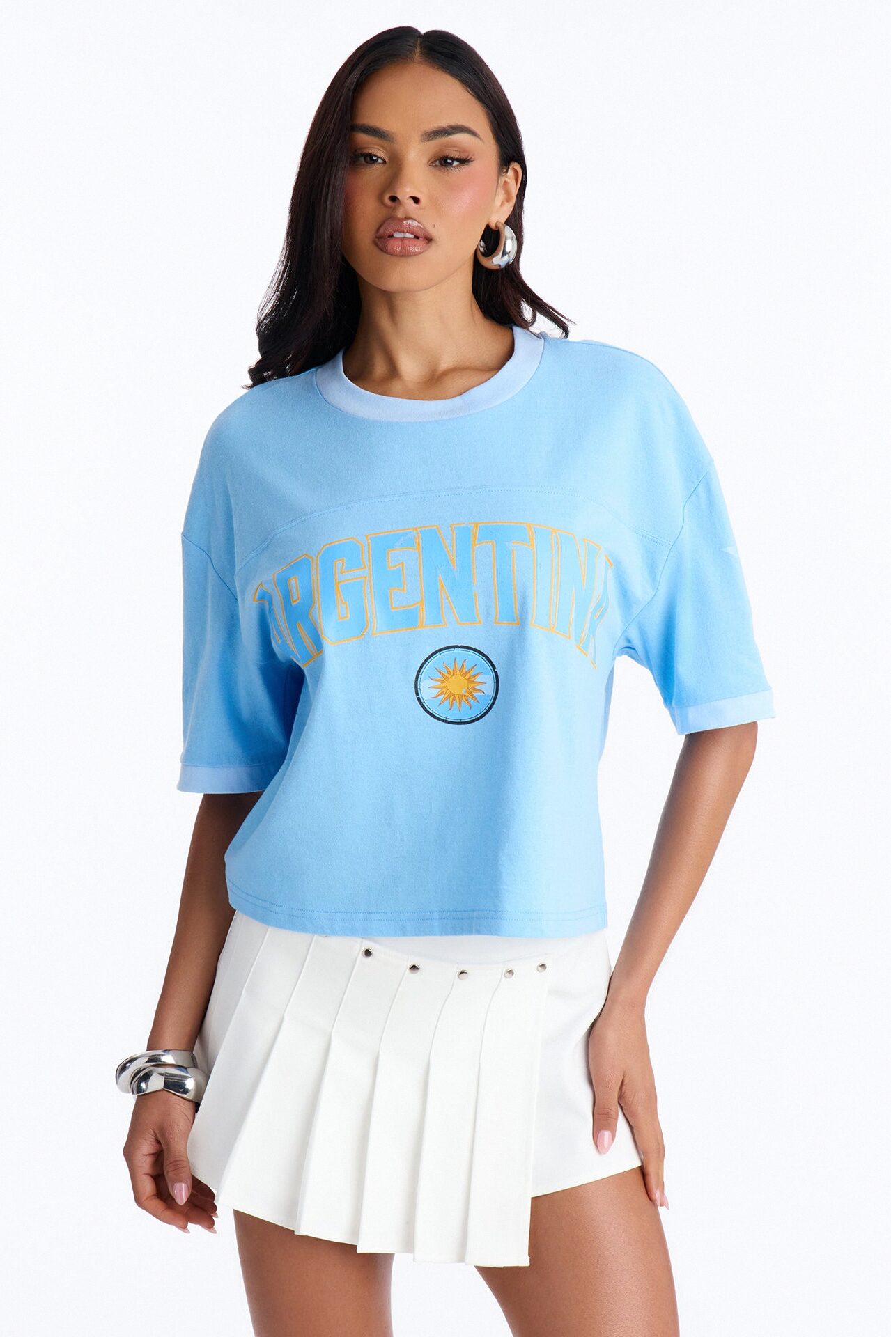Umbro Argentina Soccer Cropped Jersey - Blue