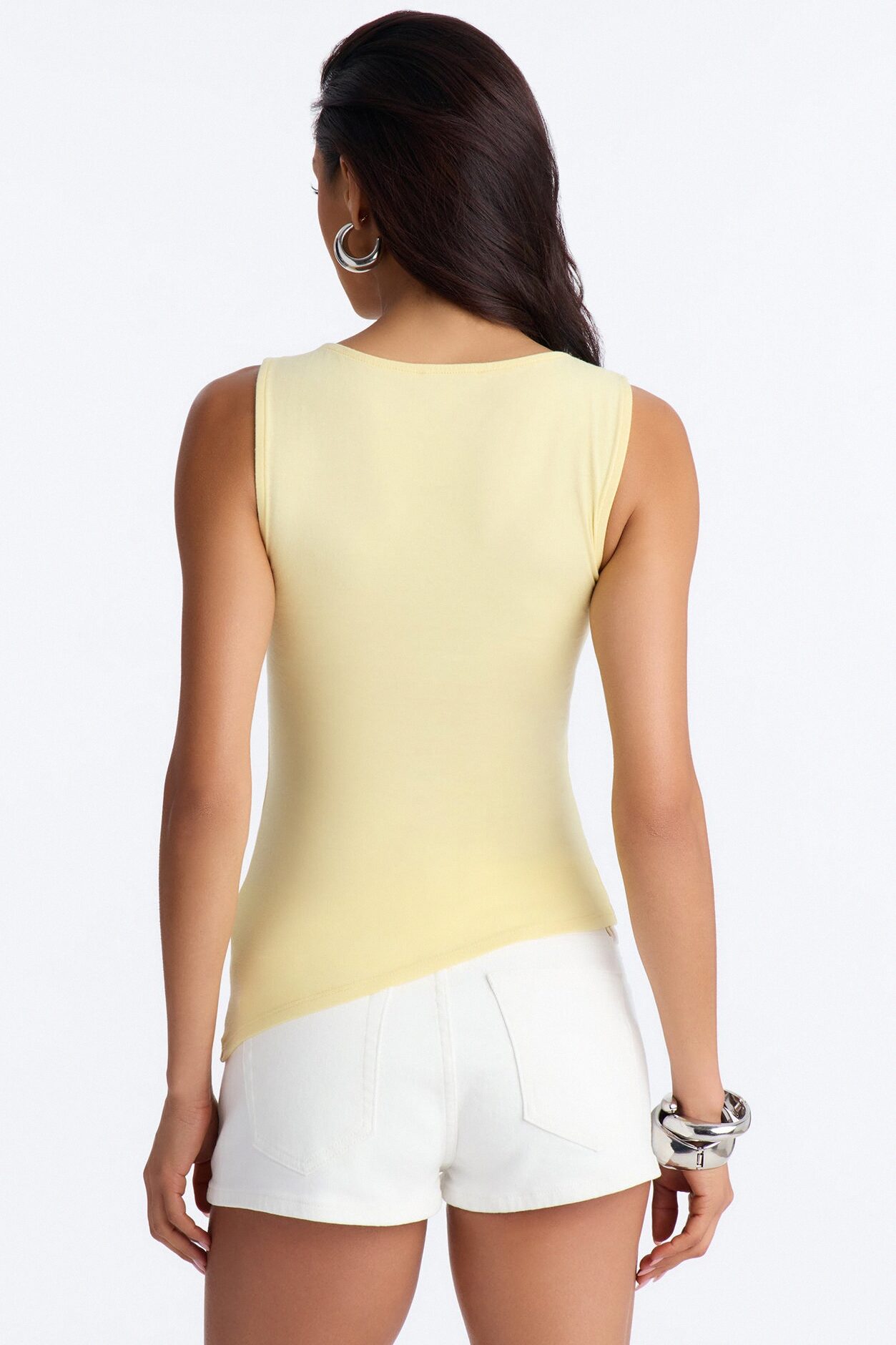Brazil Girl Boat Neck Top - ButterYellow