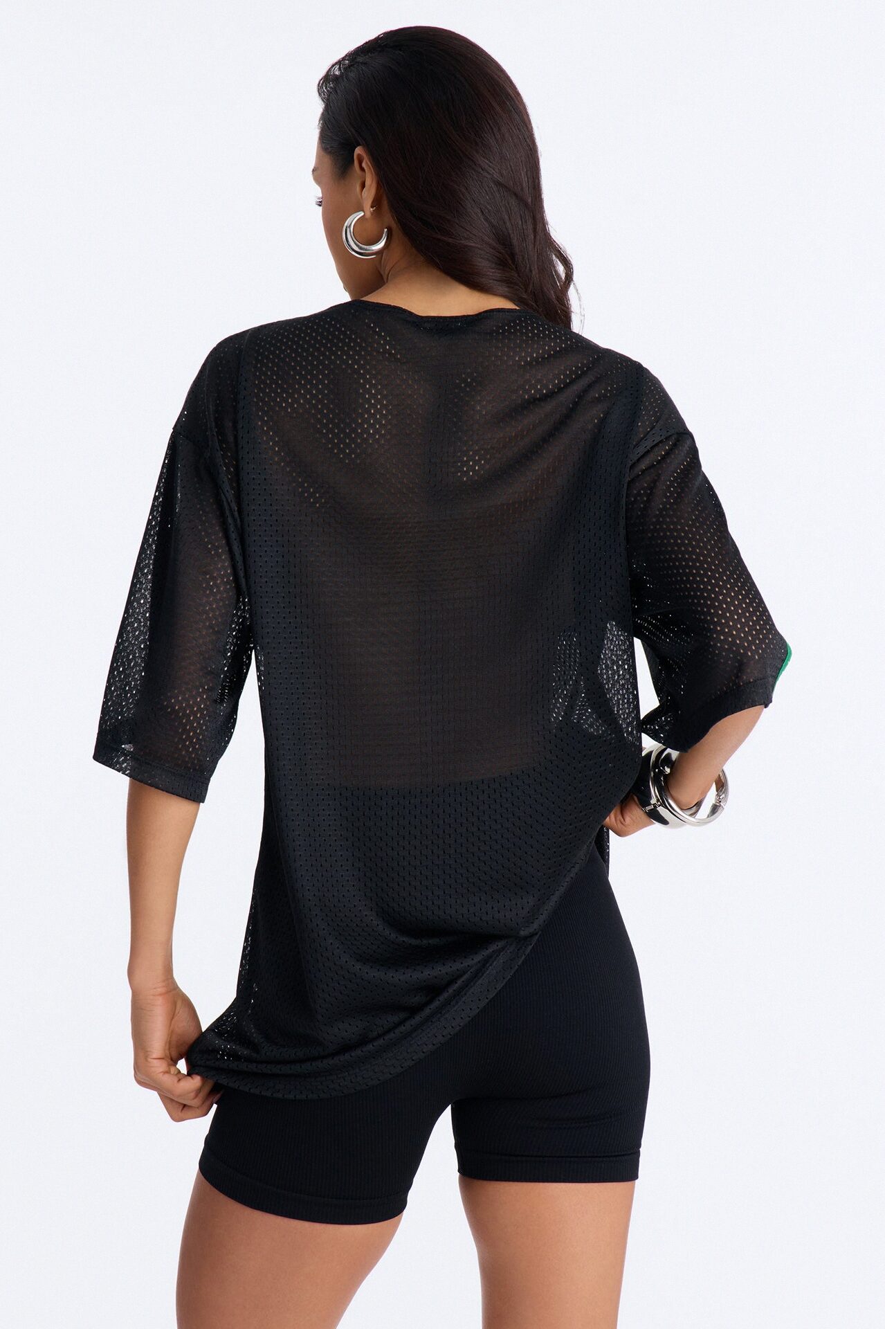 Mexico Lace Jersey - Black