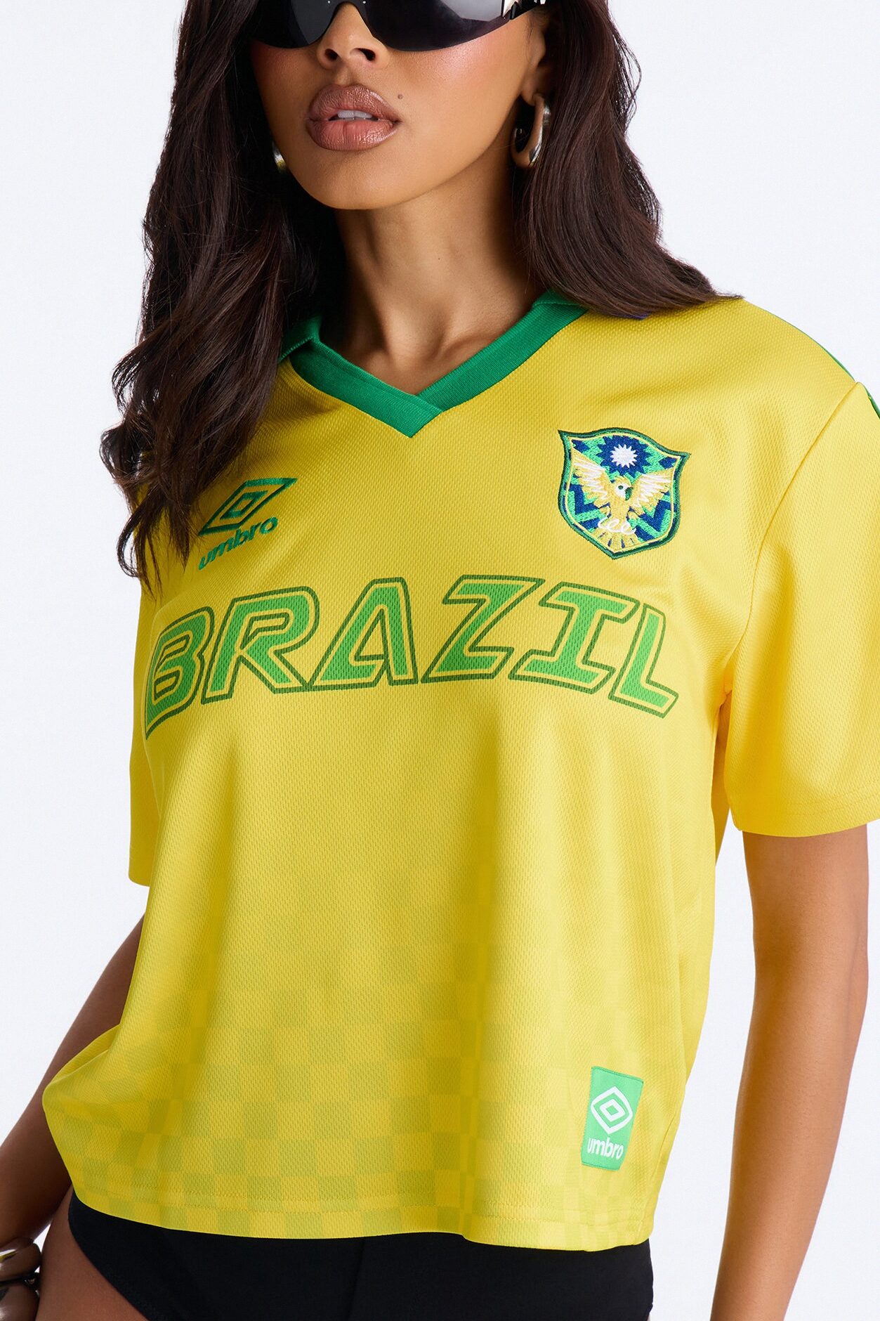 Umbro Brazil Athletic Jersey - Yellow