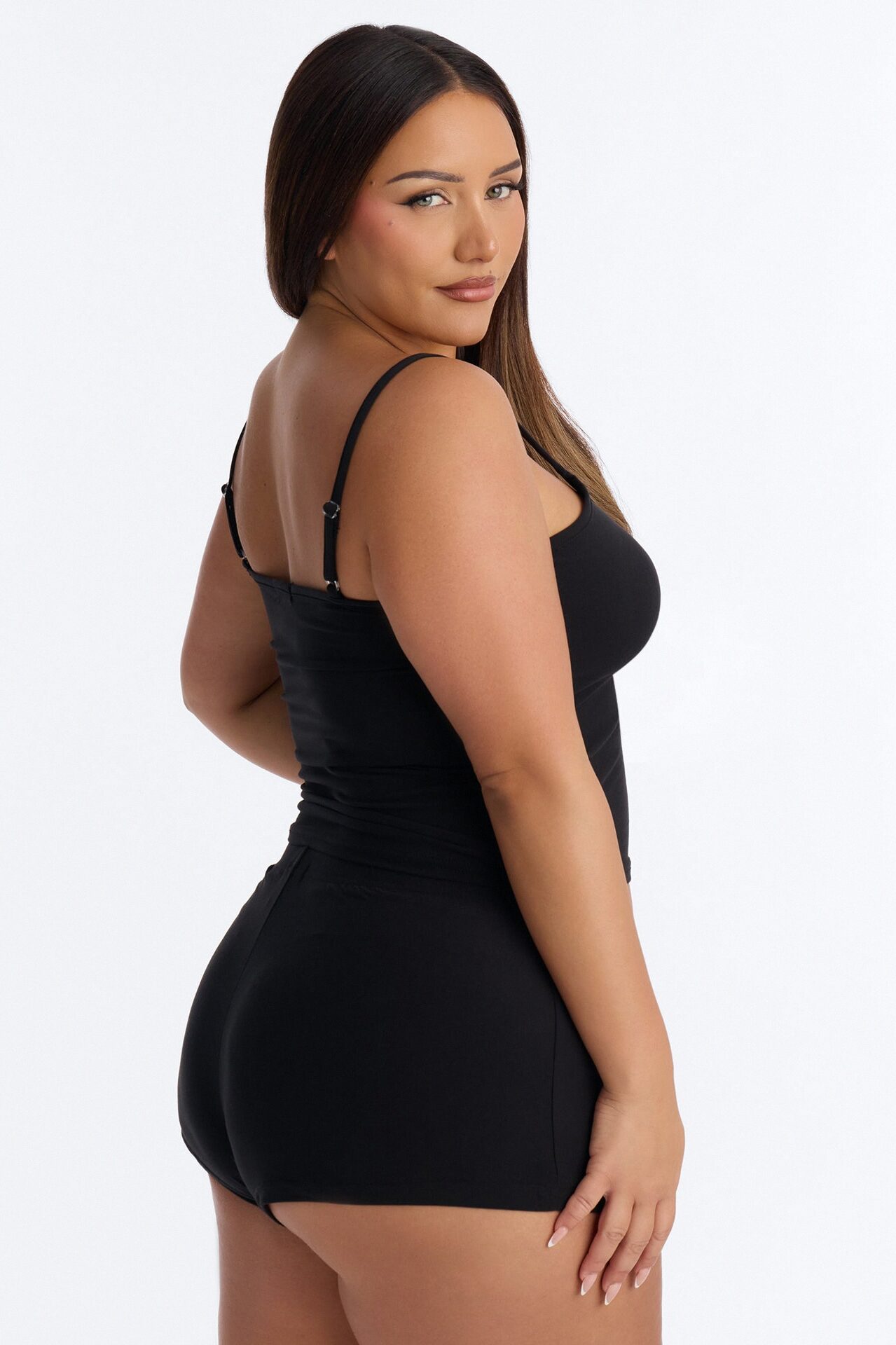 Bare Comfort Cami PJ Short Set - Black