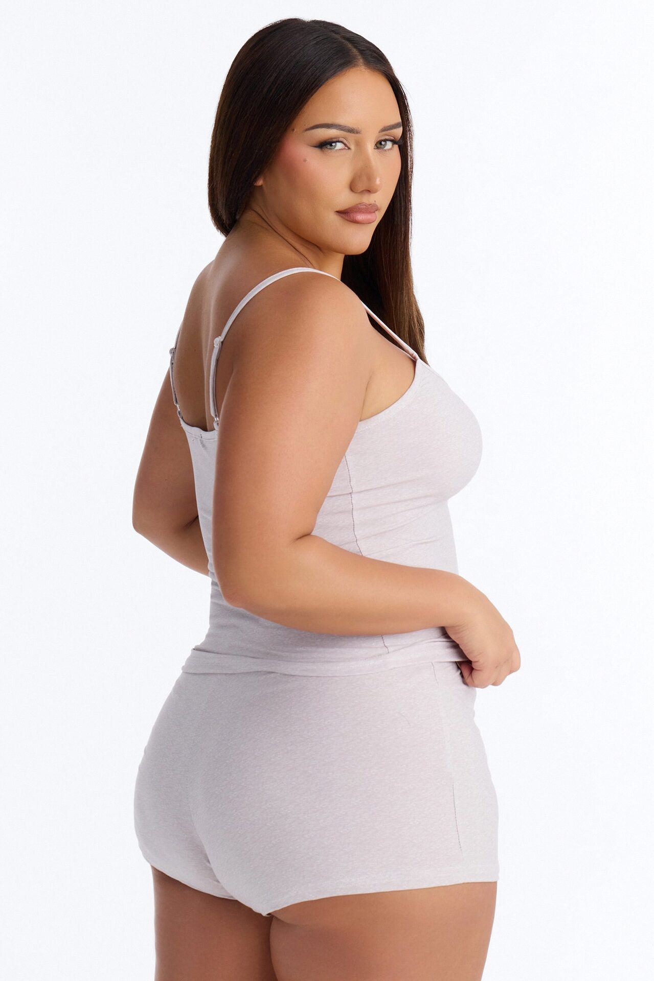 Bare Comfort Cami PJ Short Set - Grey