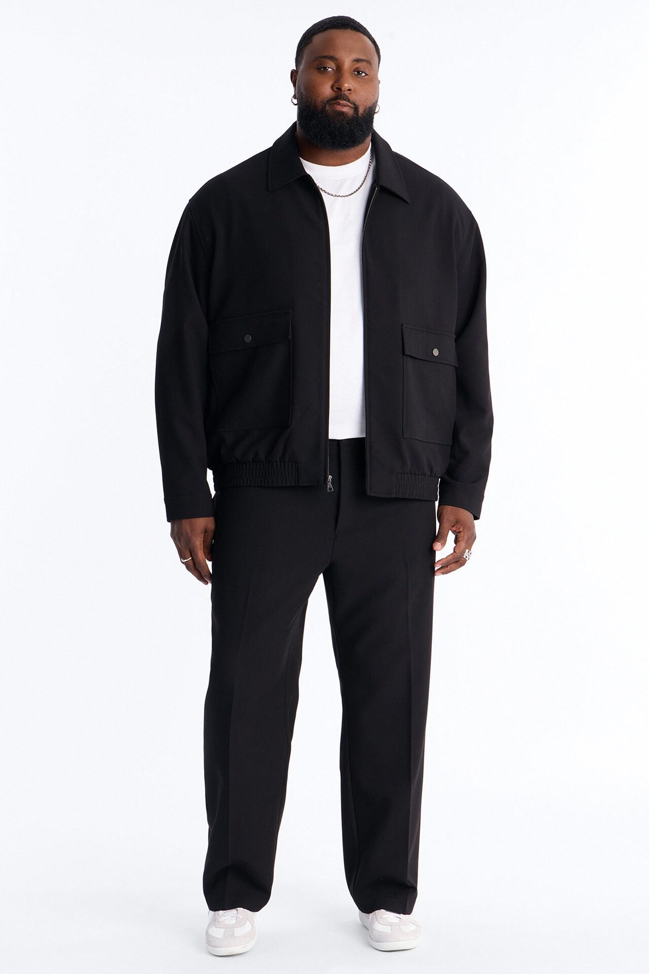 Modern Essential Jacket - Black