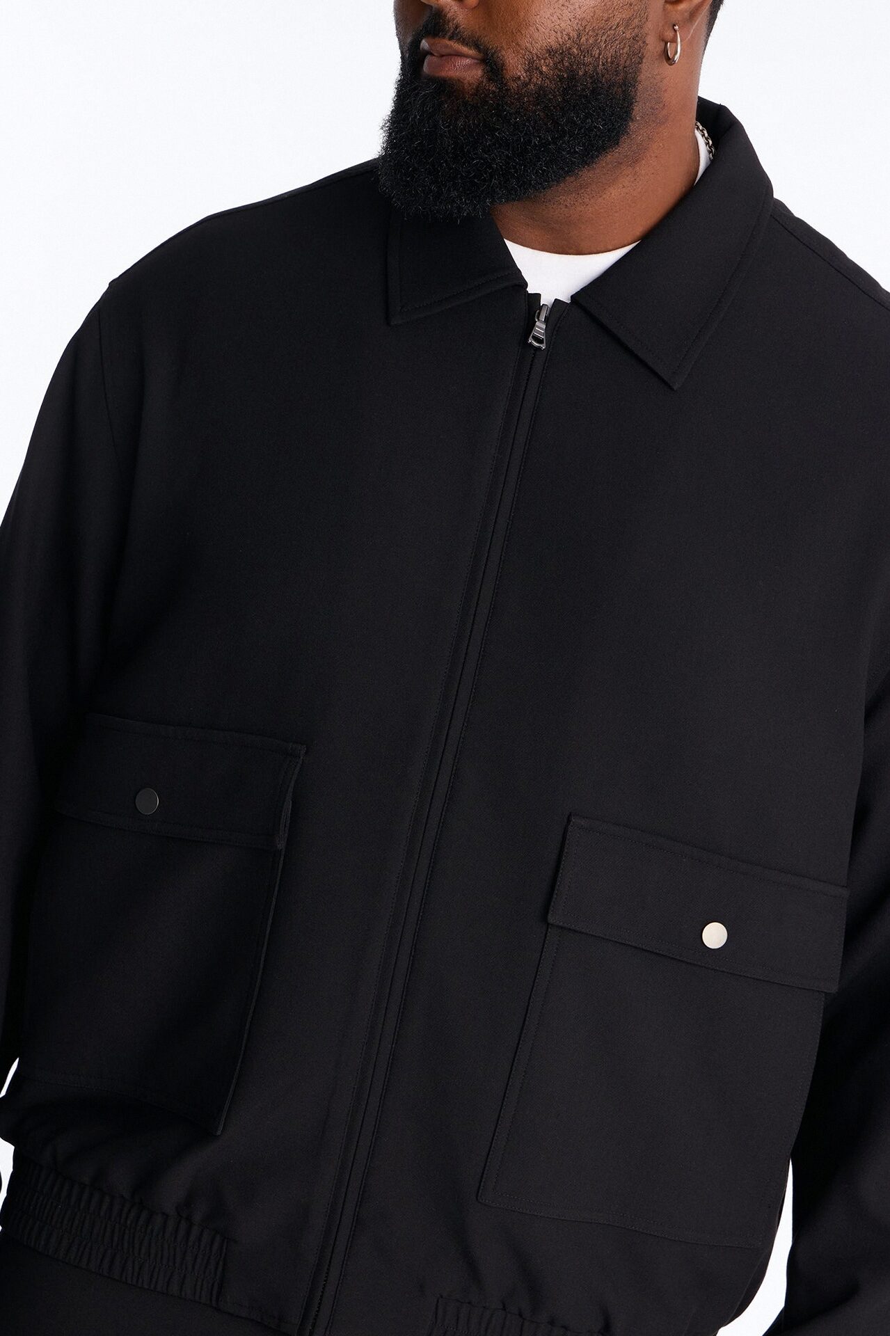 Modern Essential Jacket - Black