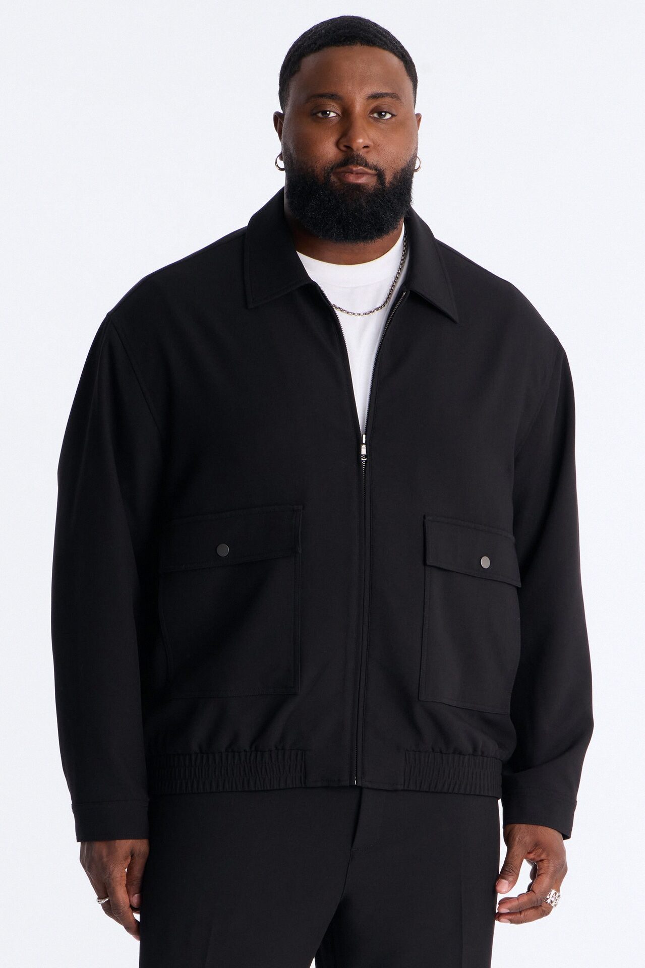 Modern Essential Jacket - Black