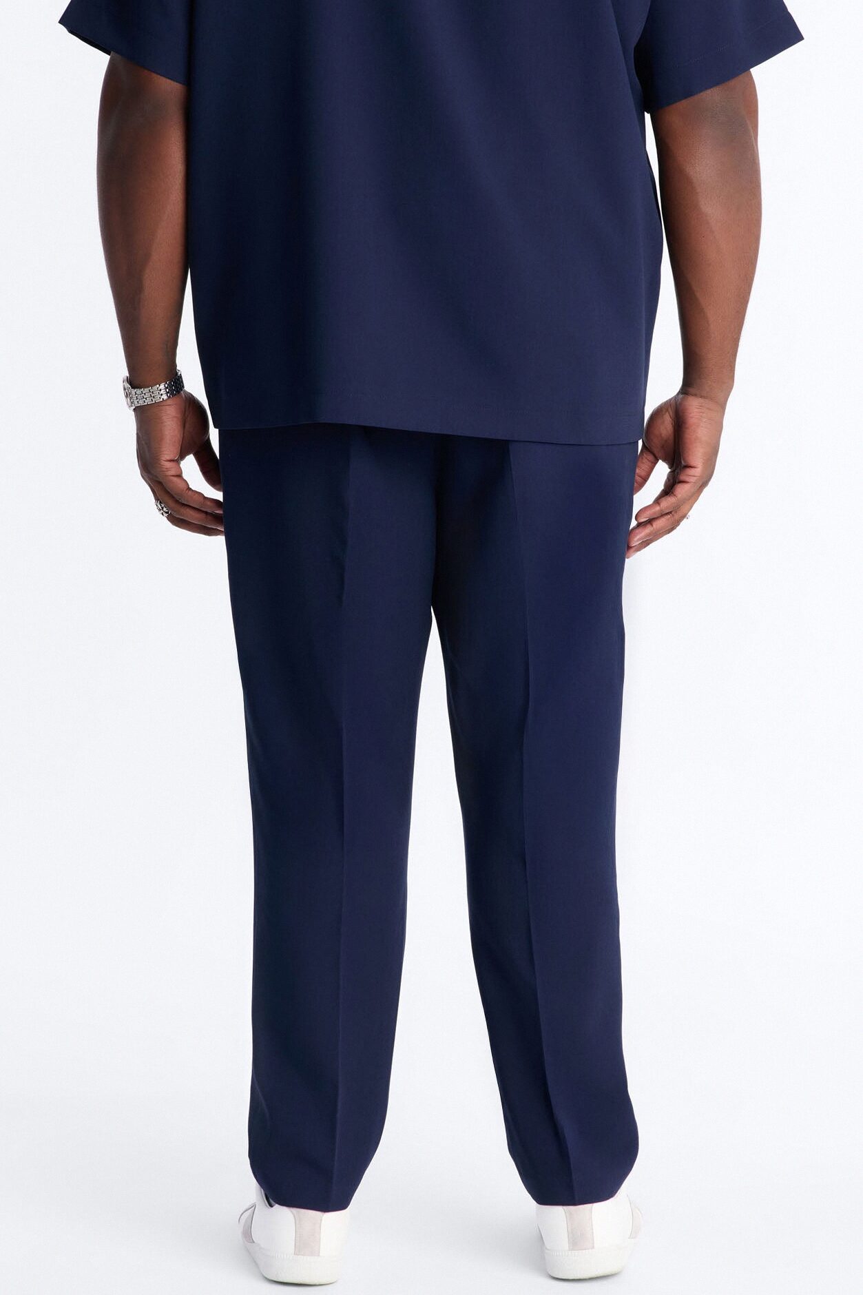Modern Essential Slim Trouser - Navy