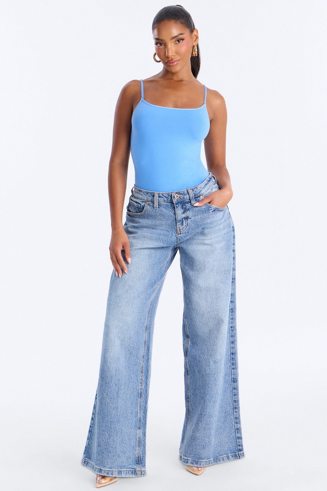 Sara Cami Top - Periwinkle
