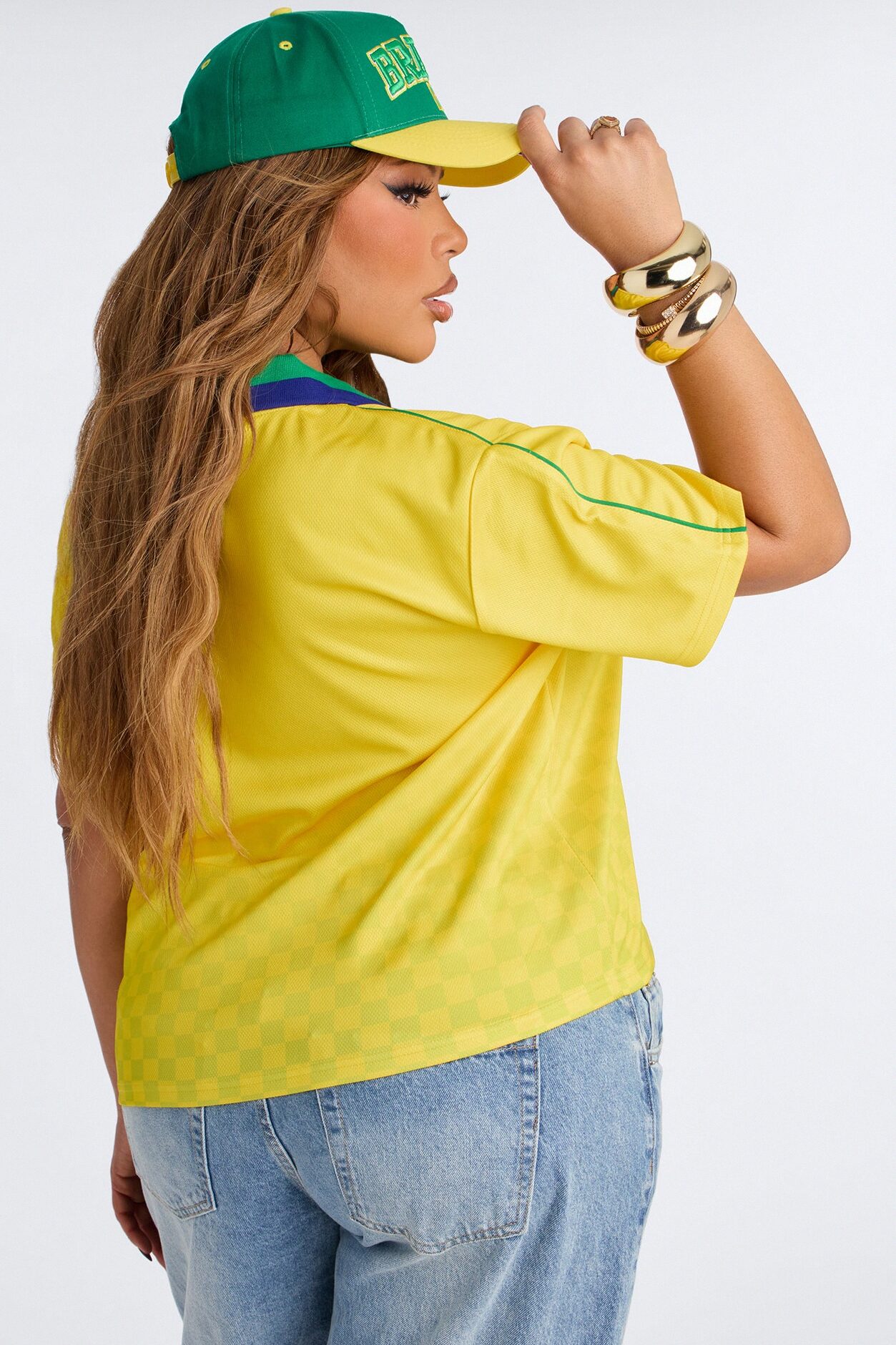 Umbro Brazil Athletic Jersey - Yellow
