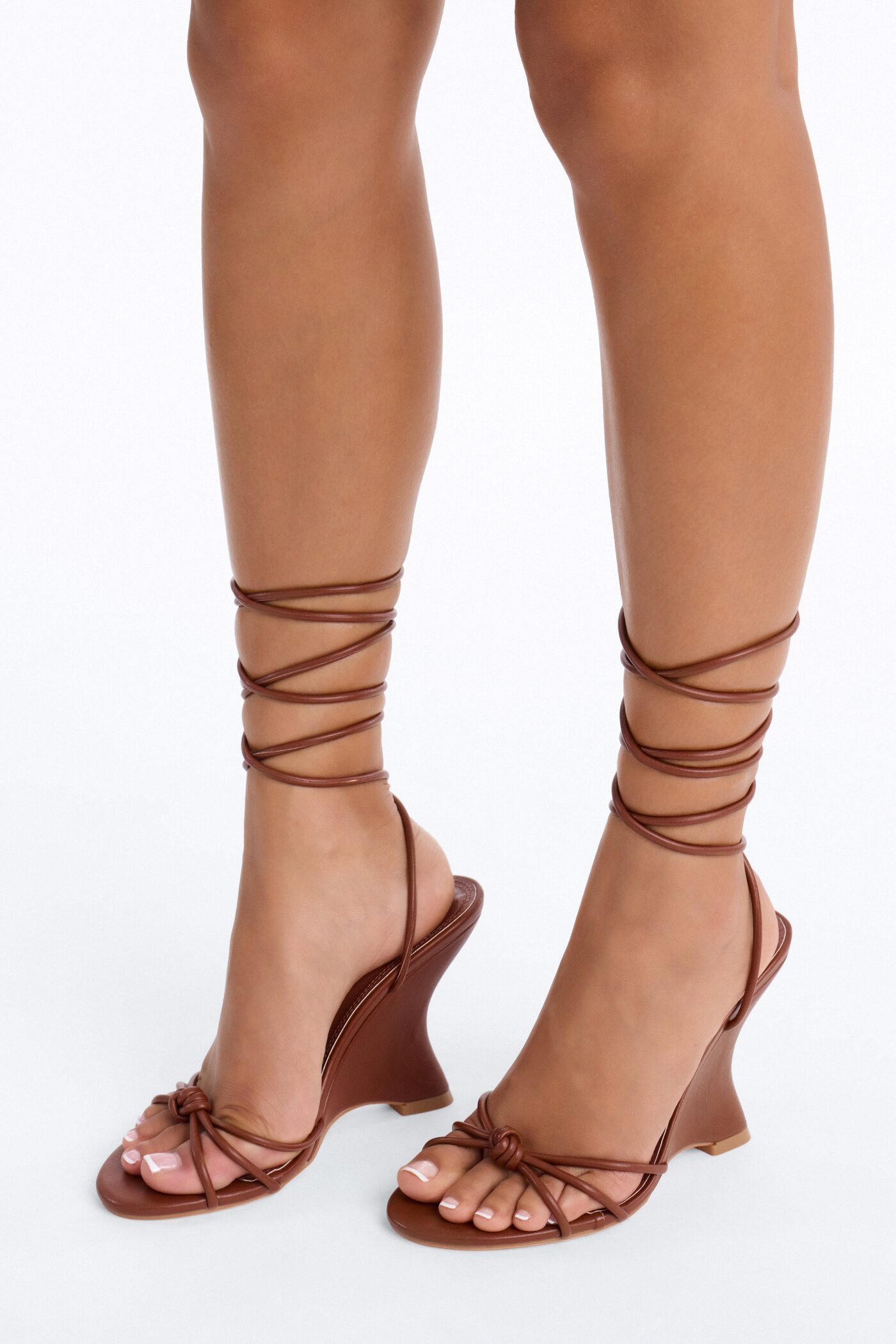 Bash Wrap Up Wedges - Brown