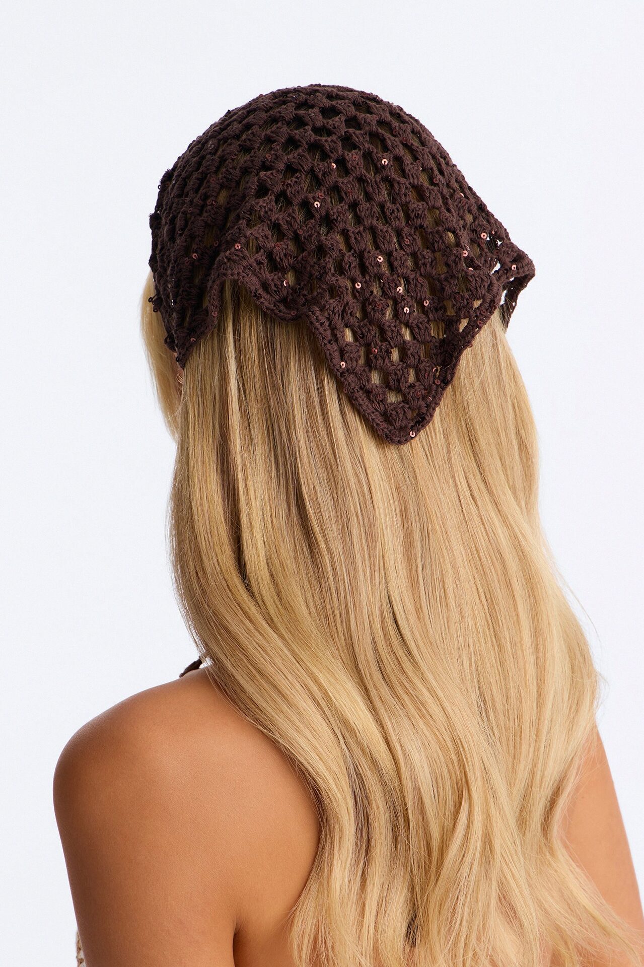 Mermaid Living Head Wrap - Brown