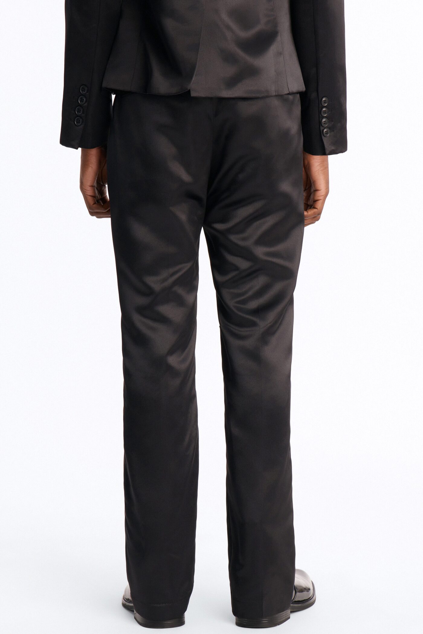 Regal All Over Brooch Relaxed Trouser - Black