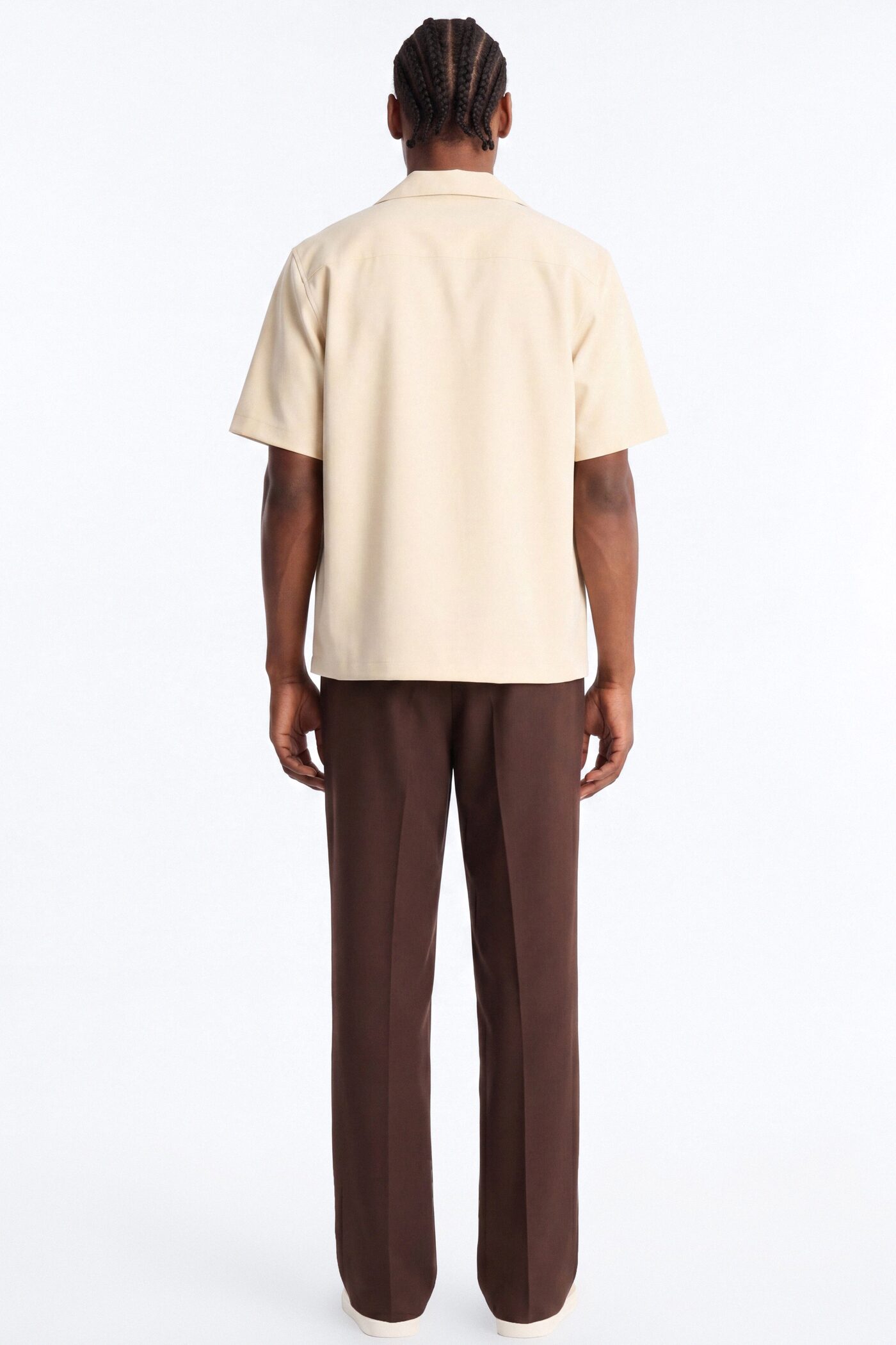 Modern Essential Relaxed Trouser - Chocolate