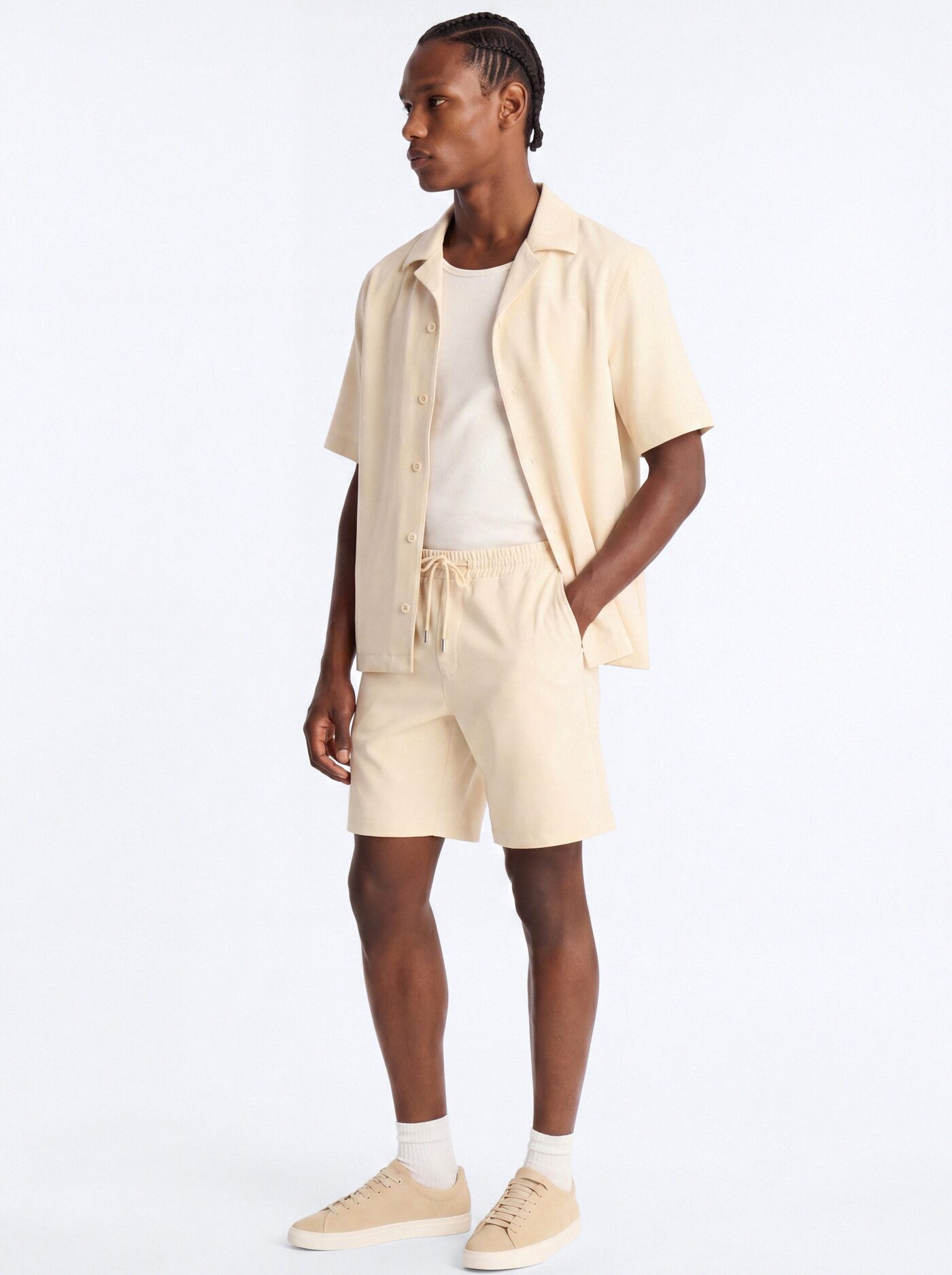 Modern Essential Classic Short - Beige