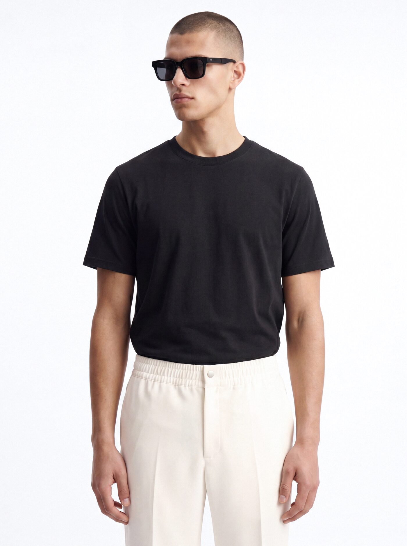 Modern Essential Relaxed Trouser - Beige