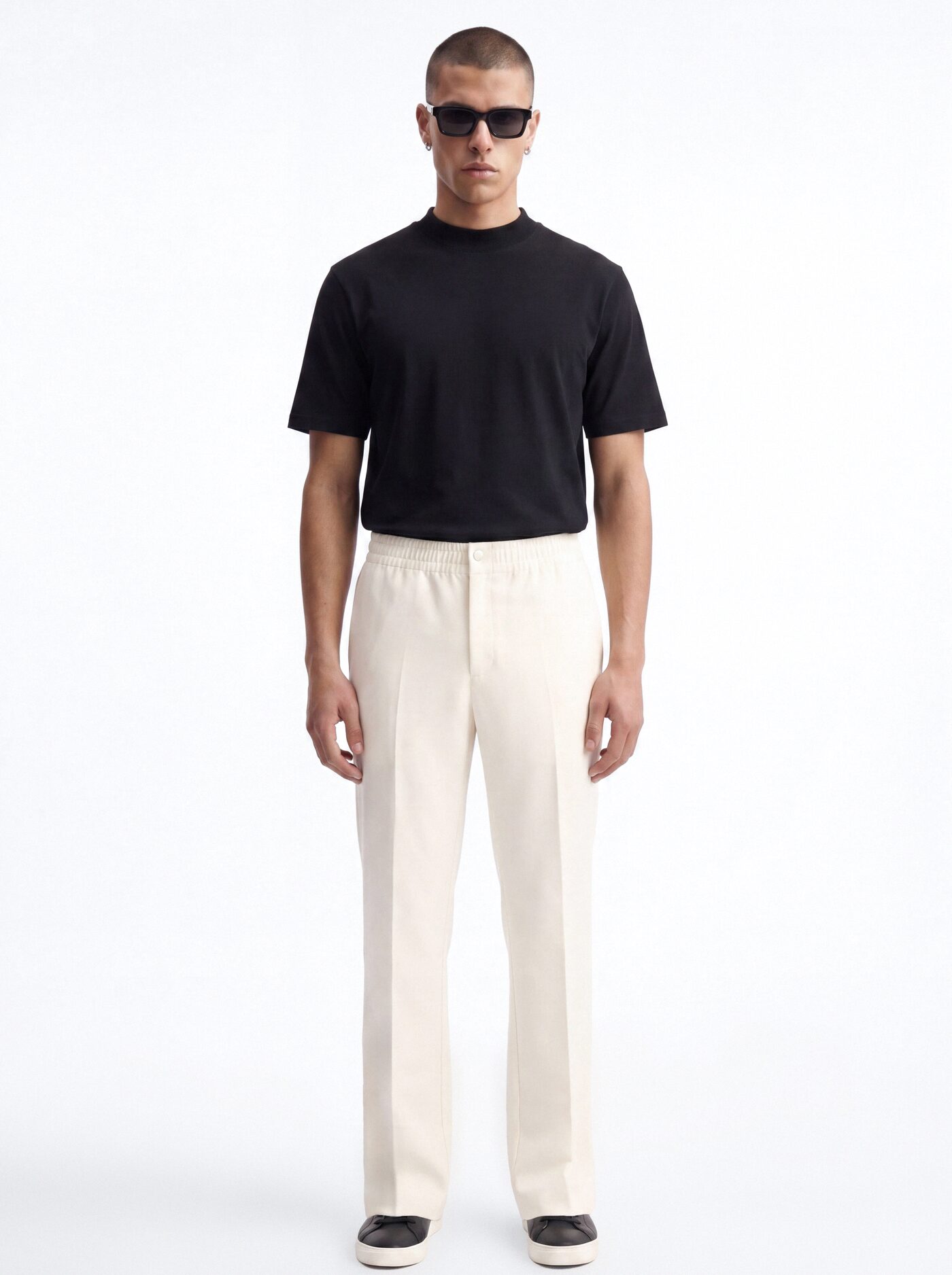 Modern Essential Relaxed Trouser - Beige