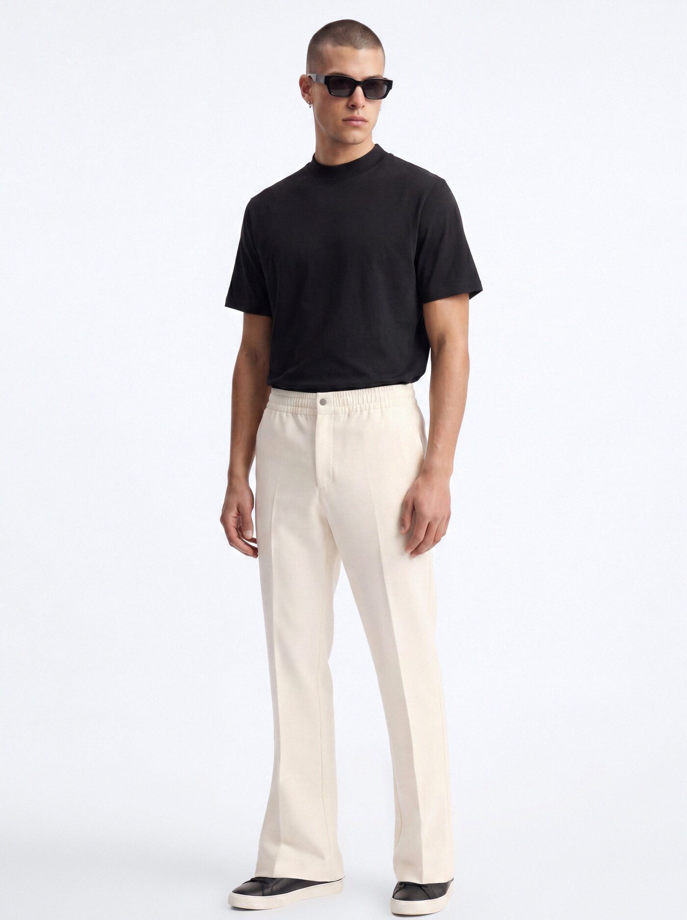 Modern Essential Relaxed Trouser - Beige