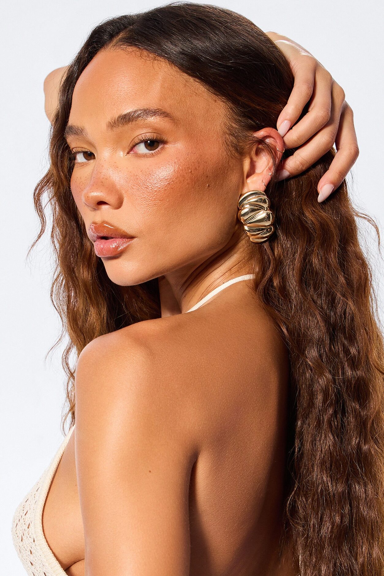 At My Tempo Earrings - Gold