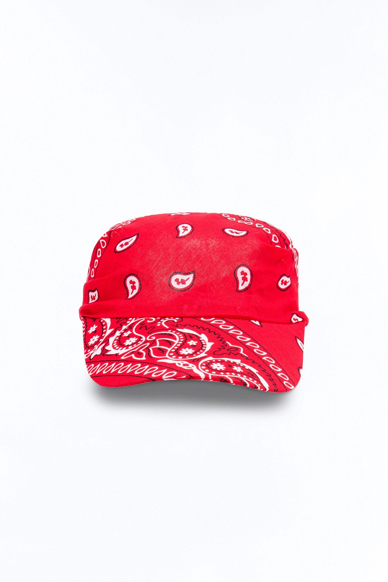 Backseat Rider Visor And Head Wrap - Red/combo