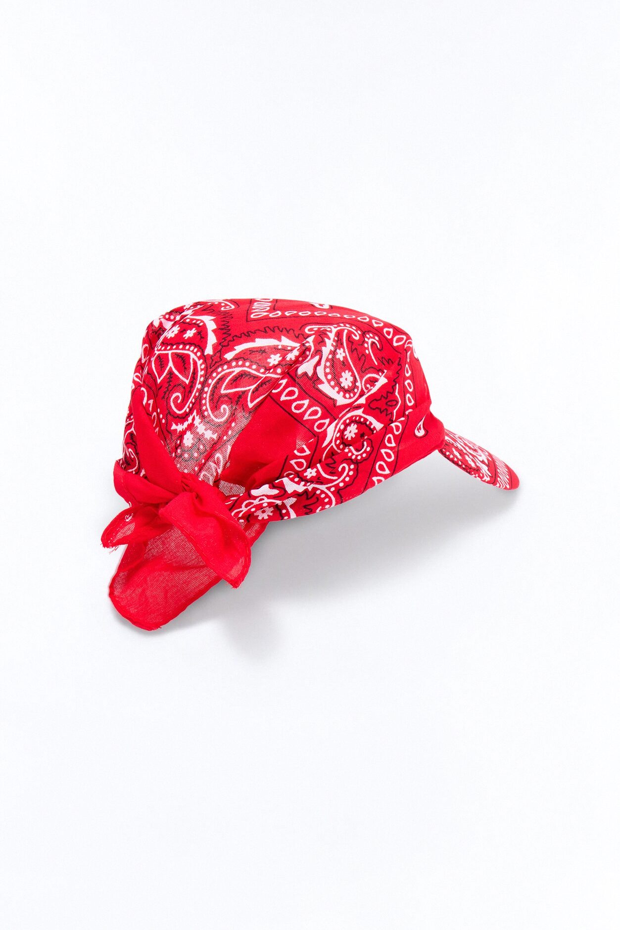 Backseat Rider Visor And Head Wrap - Red/combo