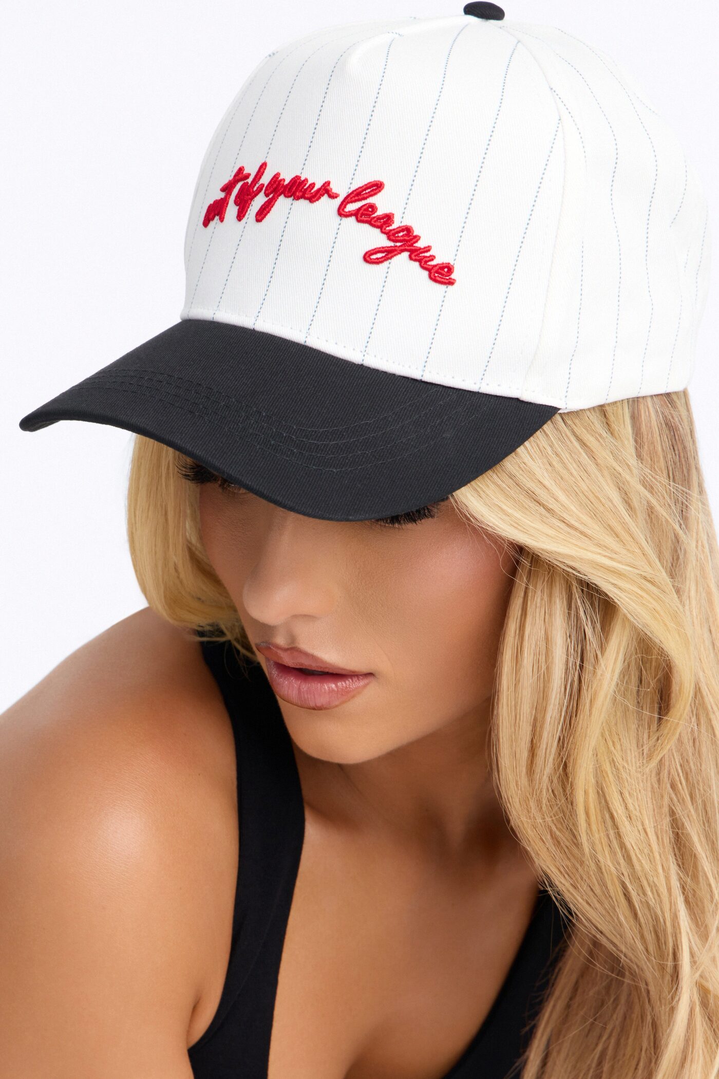 Out Of Your League Baseball Hat - White/combo