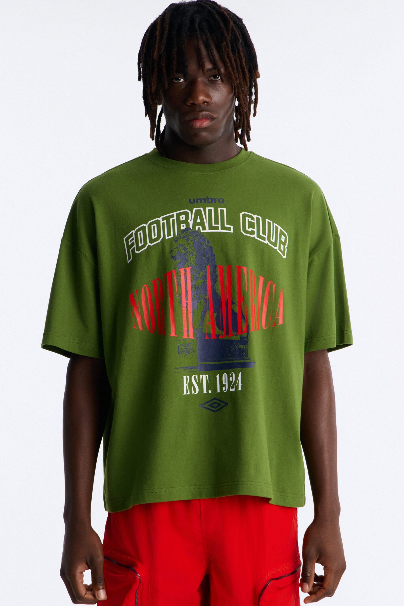 Umbro Football Club North America 2026 Short Sleeve Tee - Green