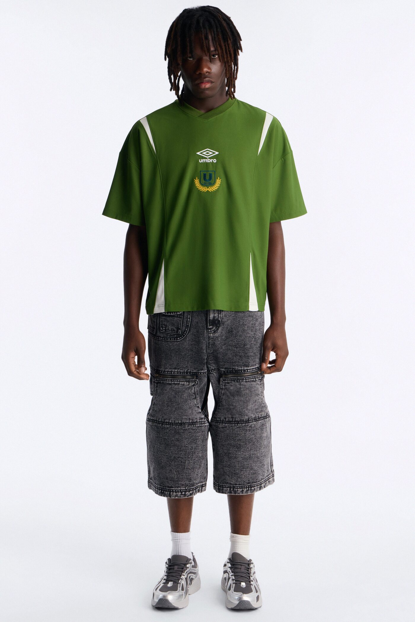 Umbro Paneled Soccer Jersey - Green